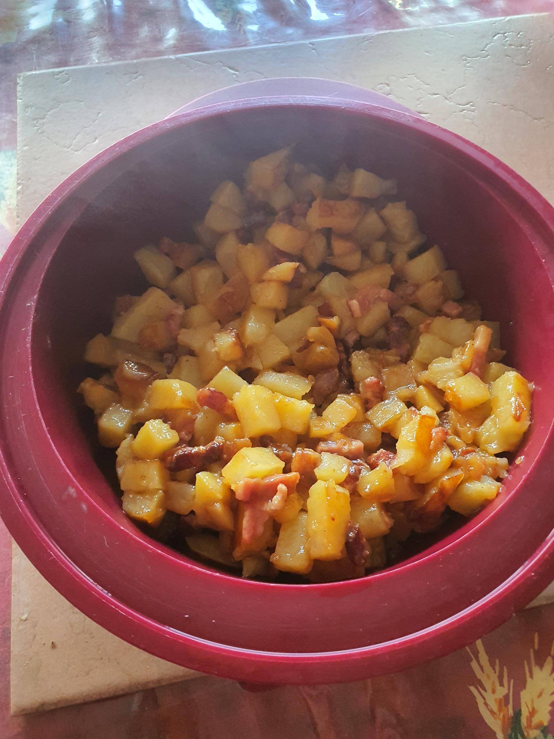Pommes de terre fondantes aux lardons de Pakret50 - Recette Cookeo Infinity Autostir | Moulinex
