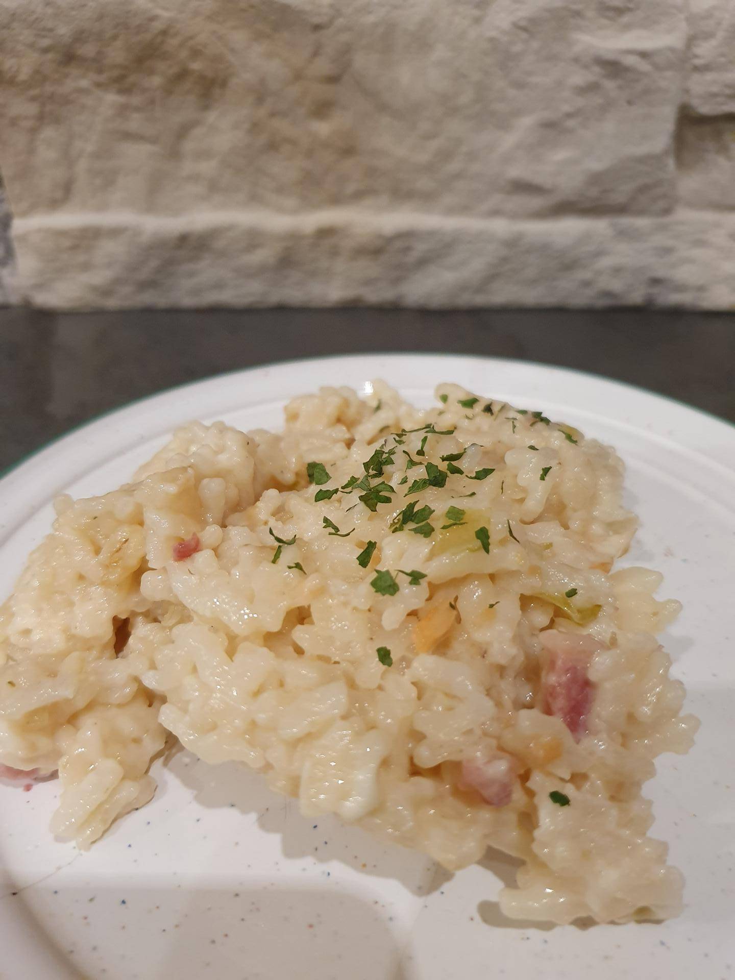 Risotto Saumon&Lardons - Recette Cookeo | Moulinex