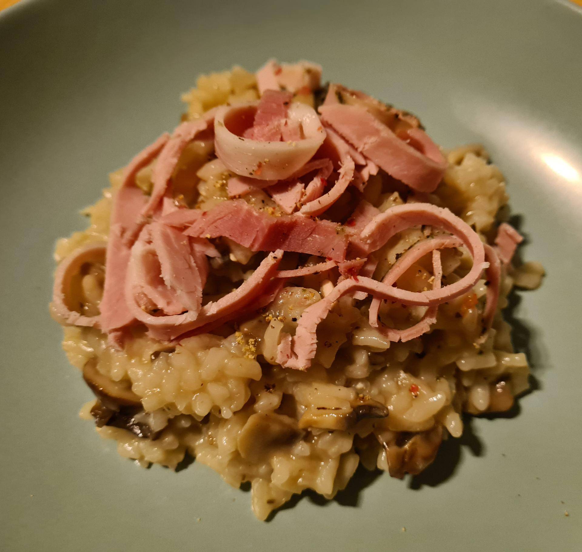 Risotto jambon champignons - Recepten Companion Connect XL | Moulinex