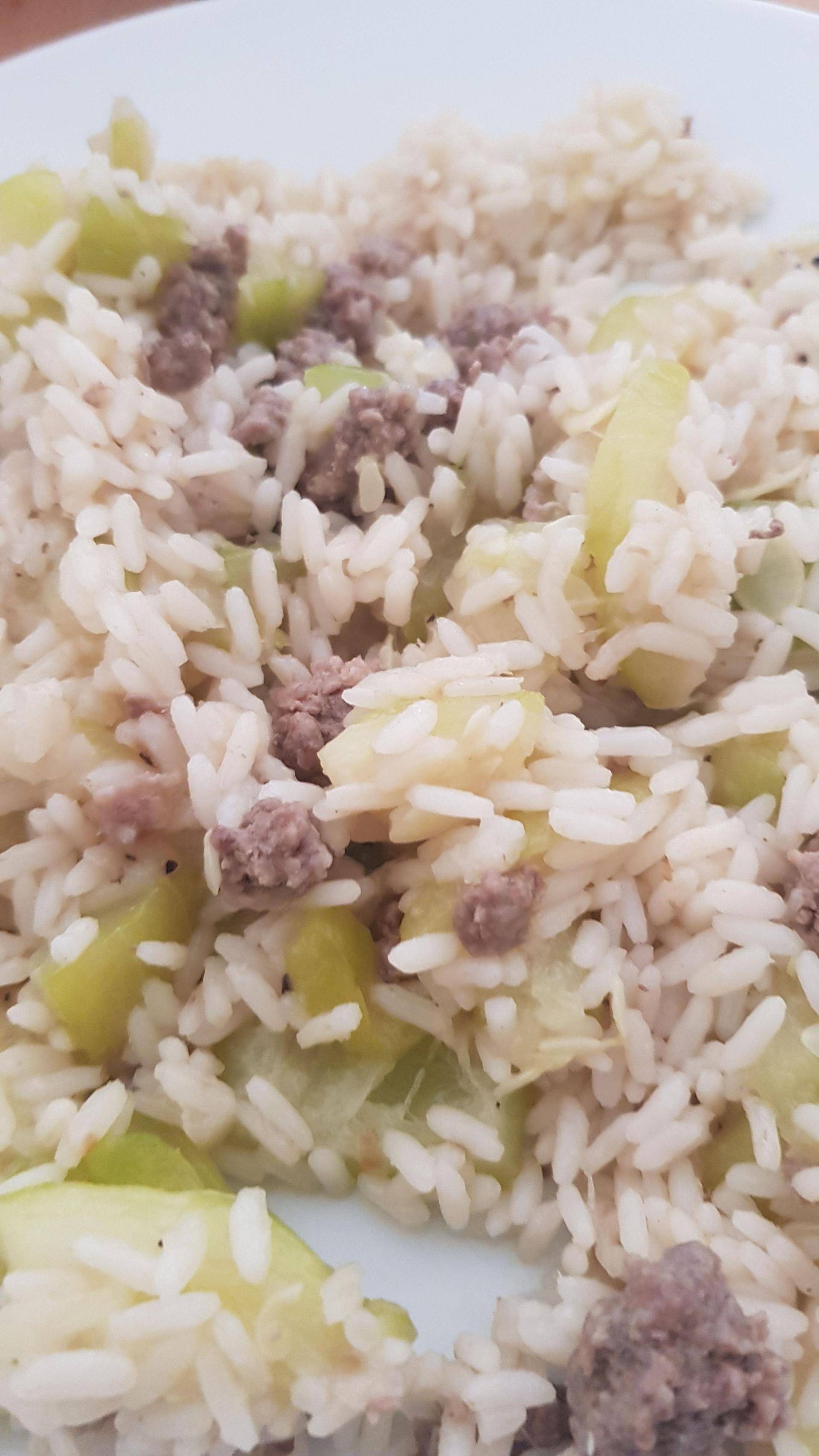 Riz, courgette et viande hachée - Recepten Cookeo | Moulinex