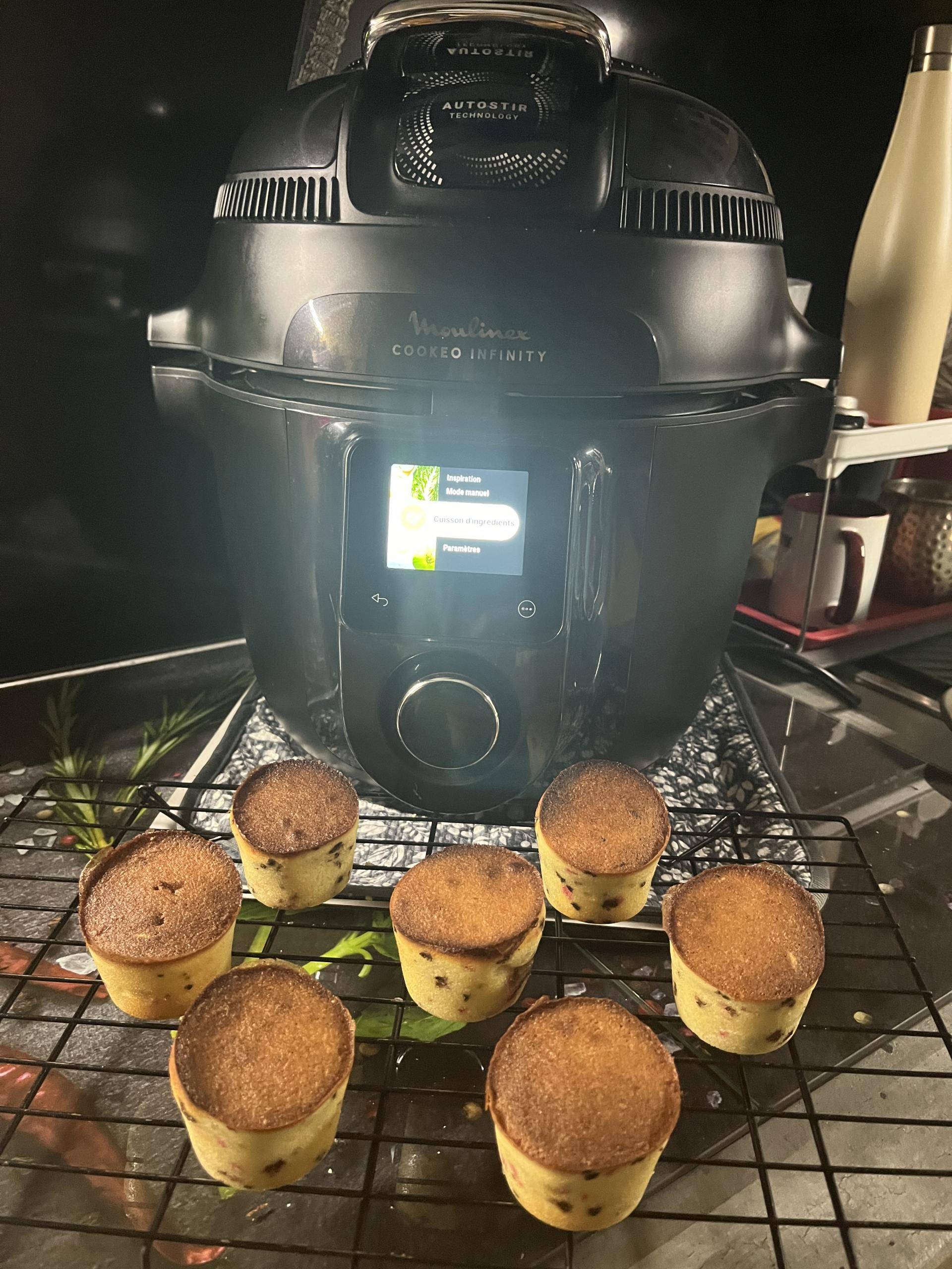 Tigrés façon muffins - Recette Cookeo Infinity Autostir | Moulinex