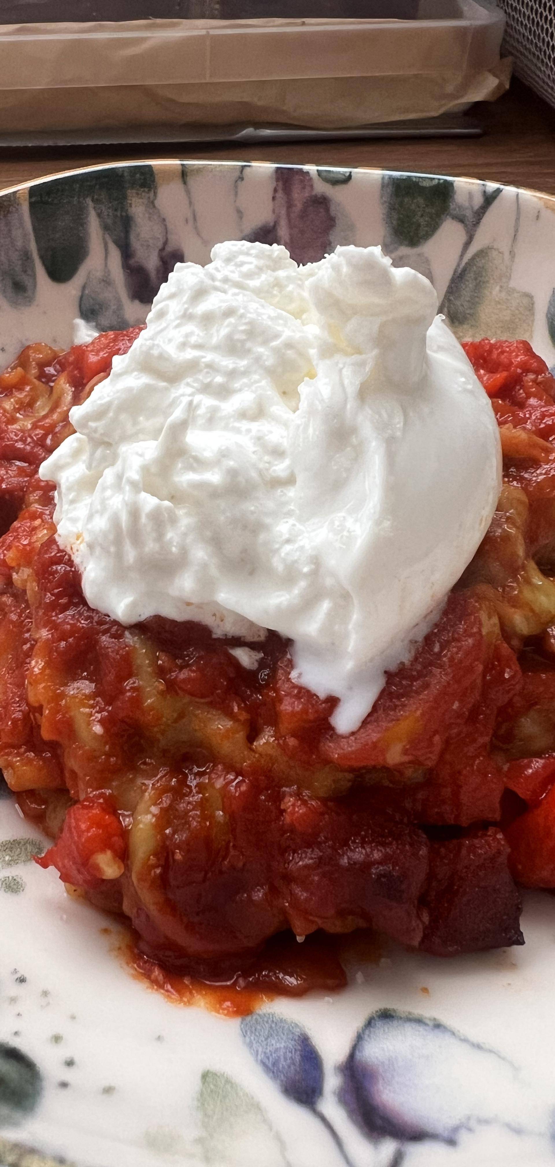 Gratin ravioles poivrons chorizo - Recette Cookeo | Moulinex