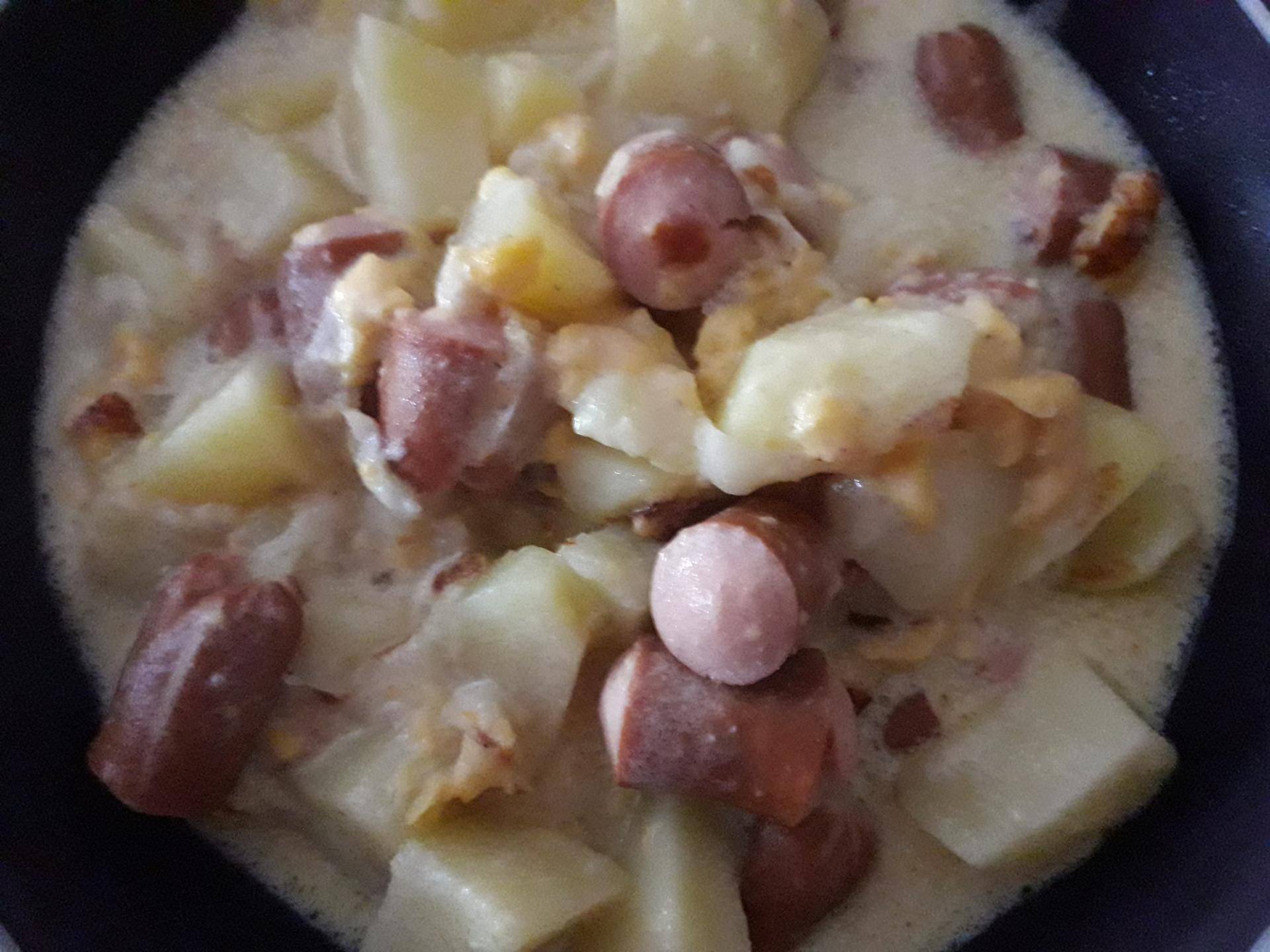 Pdt knacki sauce chedar - Recepten Cookeo | Moulinex