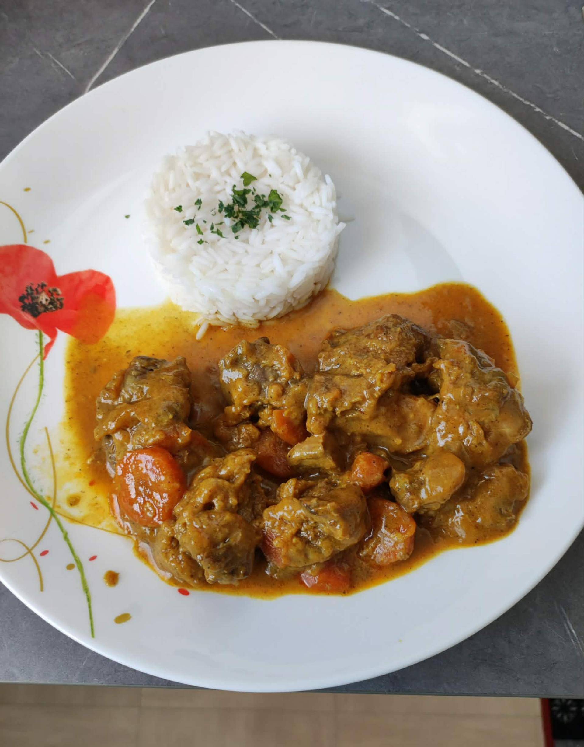 Curry d’agneau à l’indienne - Recette Cookeo | Moulinex