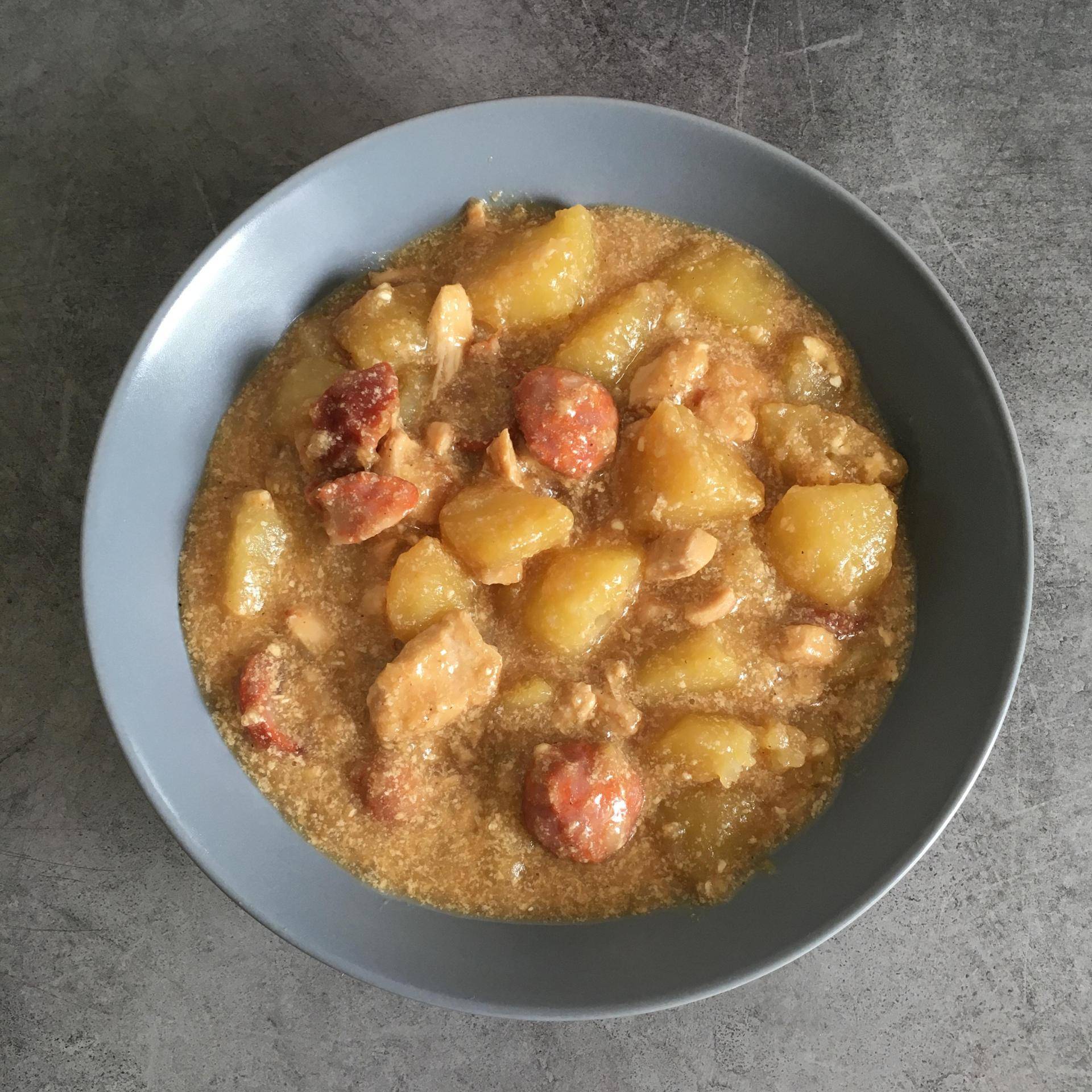 Poulet au Chorizo Pomme de Terre - Recepten Cookeo | Moulinex