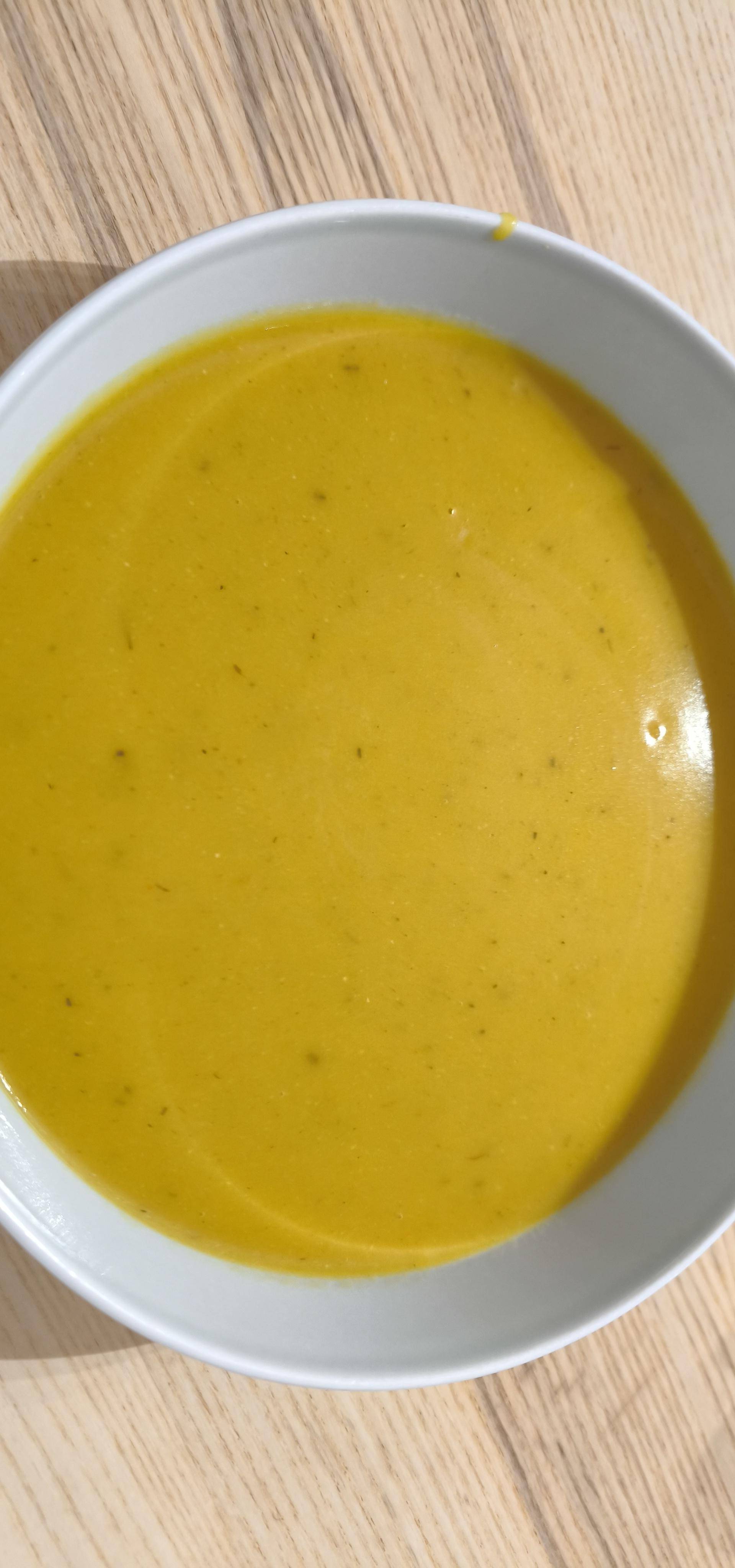 Soupe veloutée aux légumes et lentilles corail - Recette Companion Connect XL | Moulinex