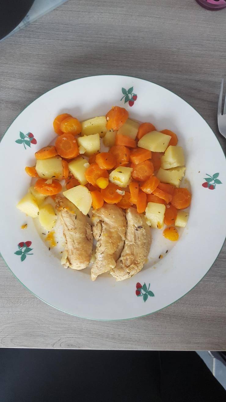 Poulet carottes patates !! - Recette Cookeo | Moulinex
