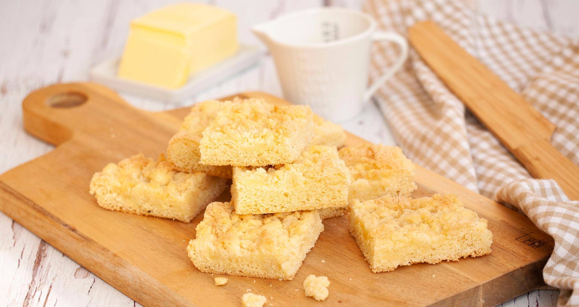 Gâteau au crumble - Recette Kitchen Machines Touch/Touch + | Moulinex