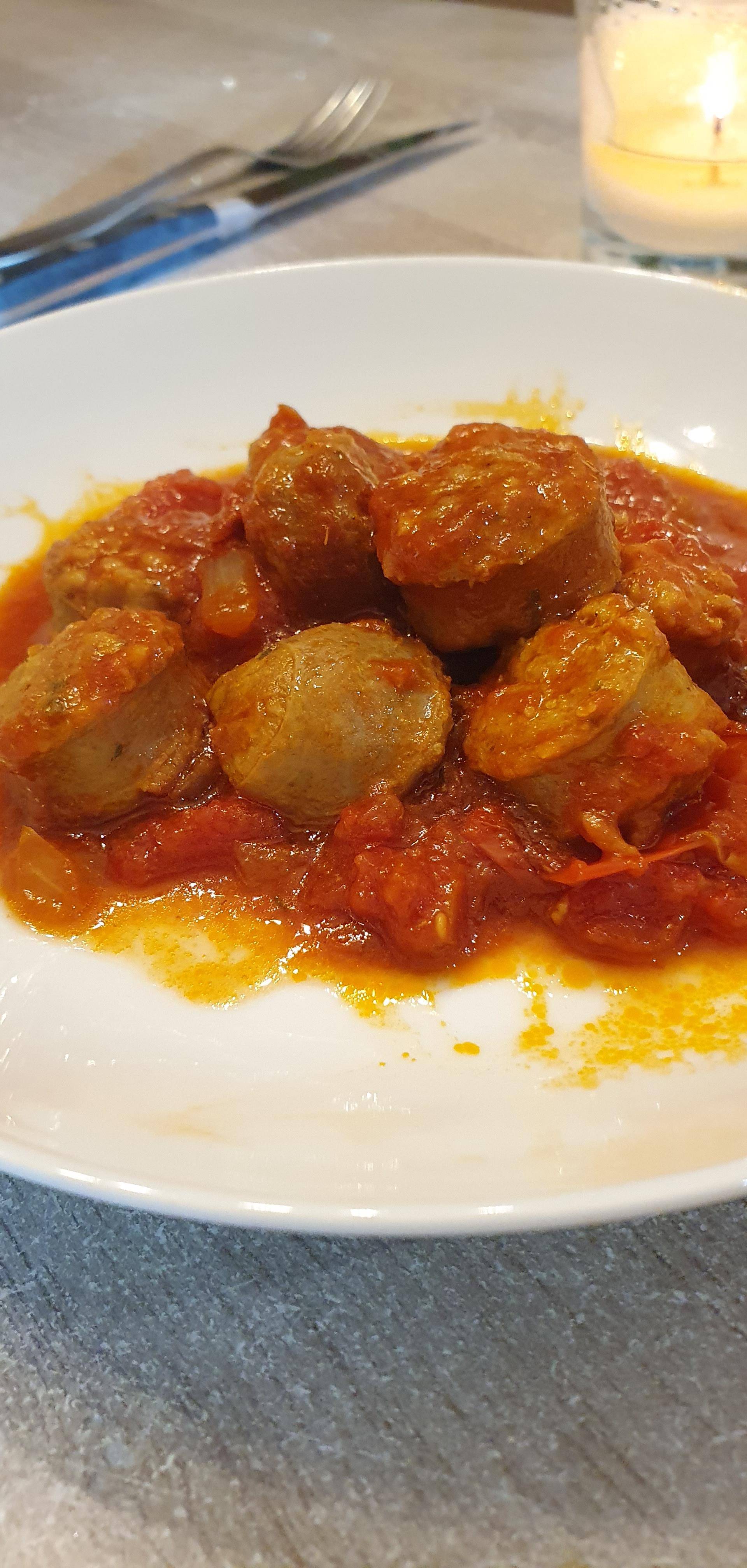 Rougail saucisses "Gorronnaises" - Recette Cookeo Infinity Autostir | Moulinex