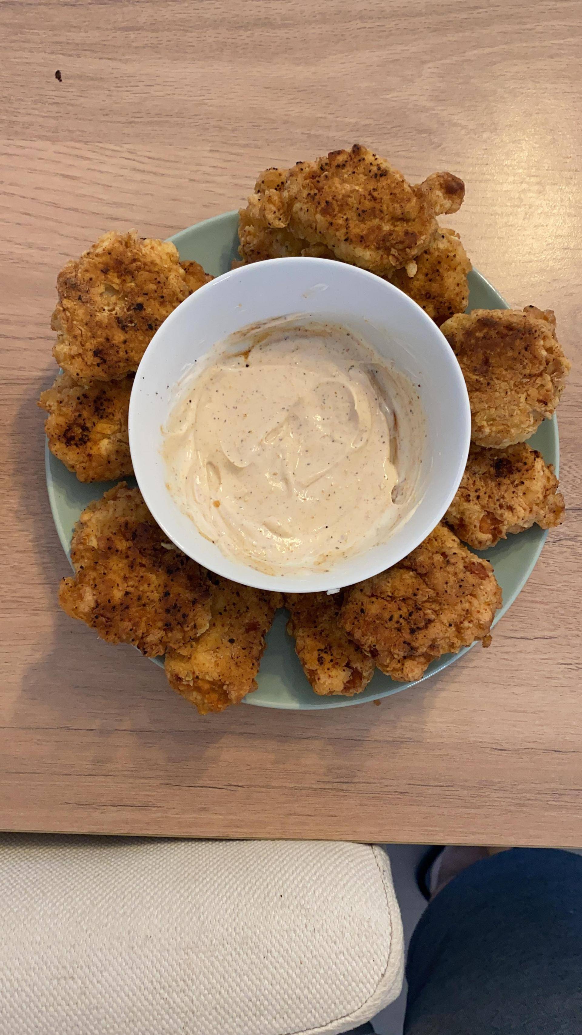 Nuggets de Poulet haché - Recette Companion Connect | Moulinex