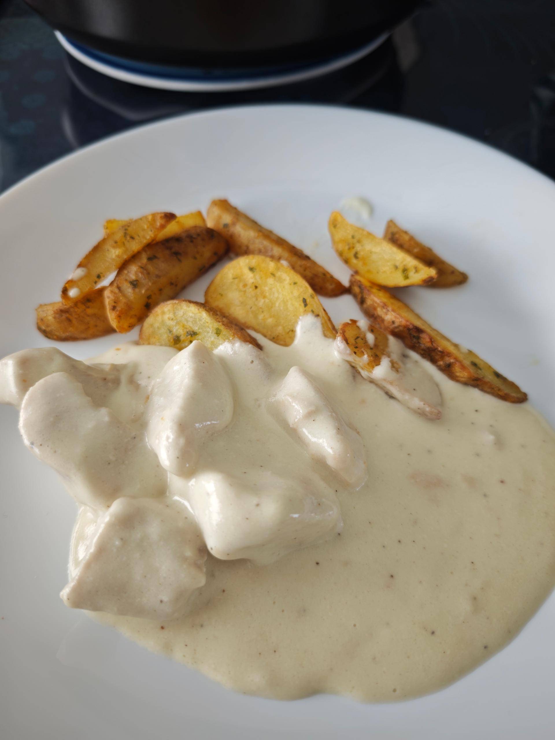 Poulet crémeux au maroilles - Recette Cookeo V3 | Moulinex