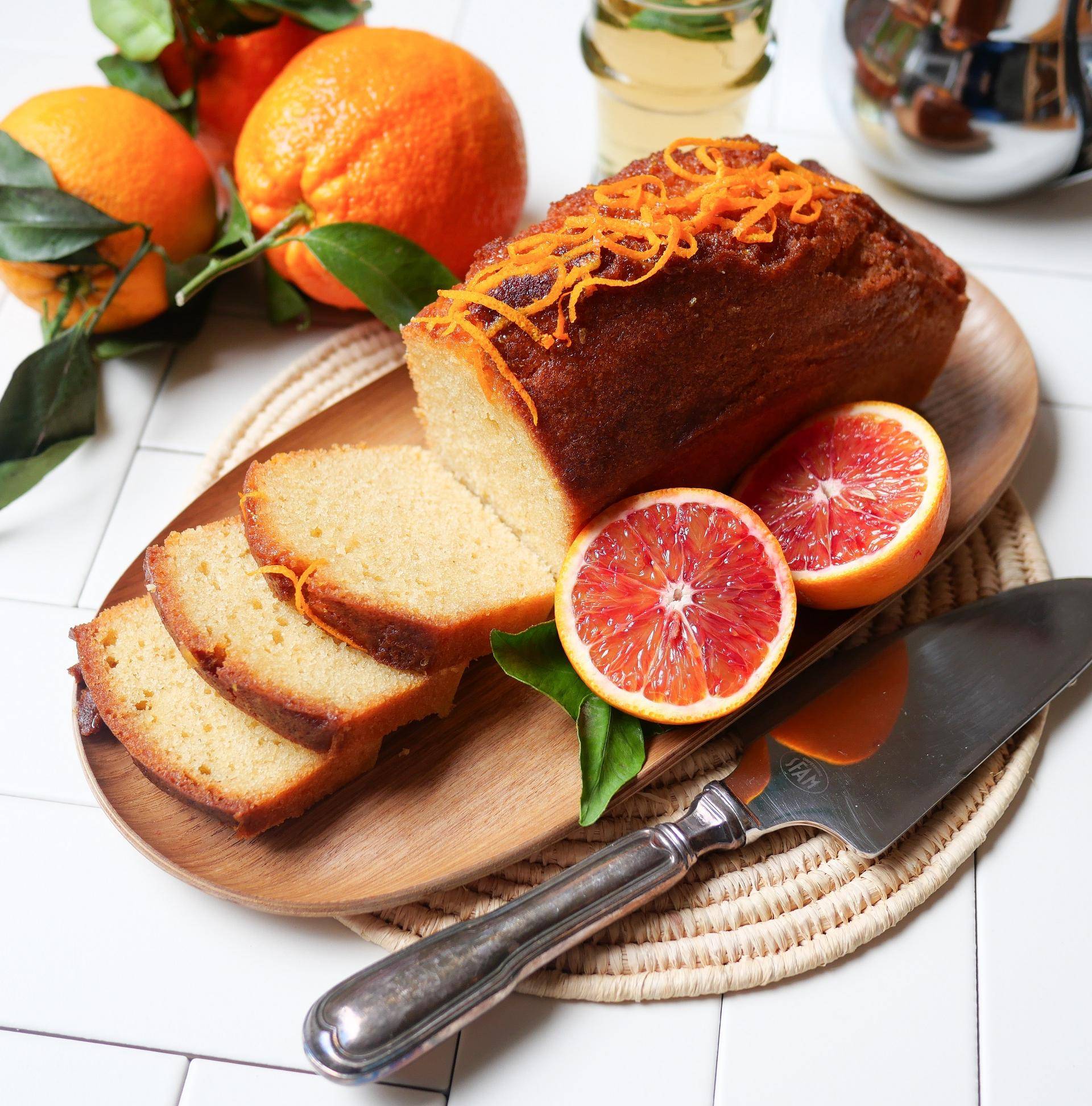 Gâteau amande et orange - Recette EASY FRY & GRILL 2 in 1 MECHANICAL | Moulinex