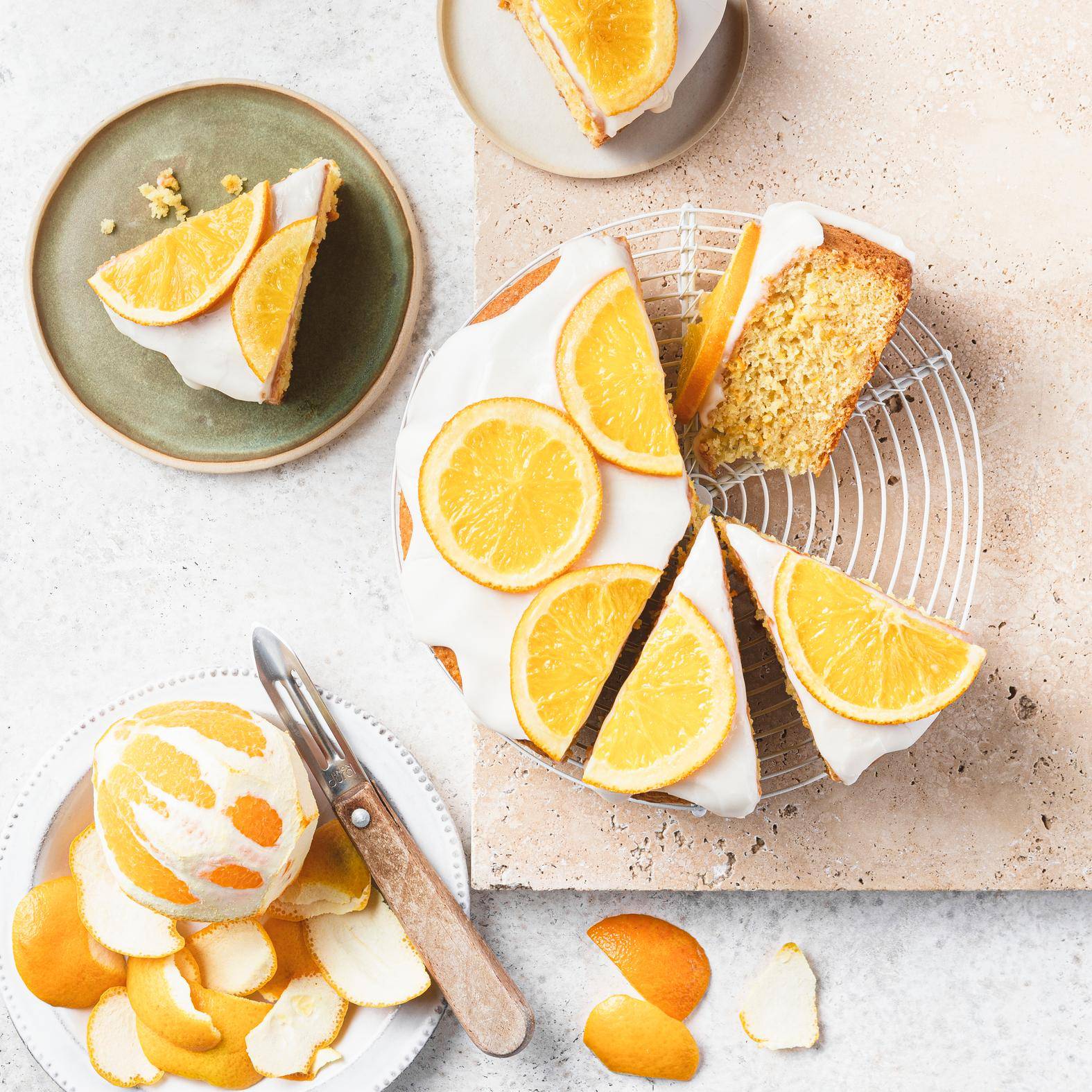 Sinaasappelschil cake - Recepten Companion | Moulinex