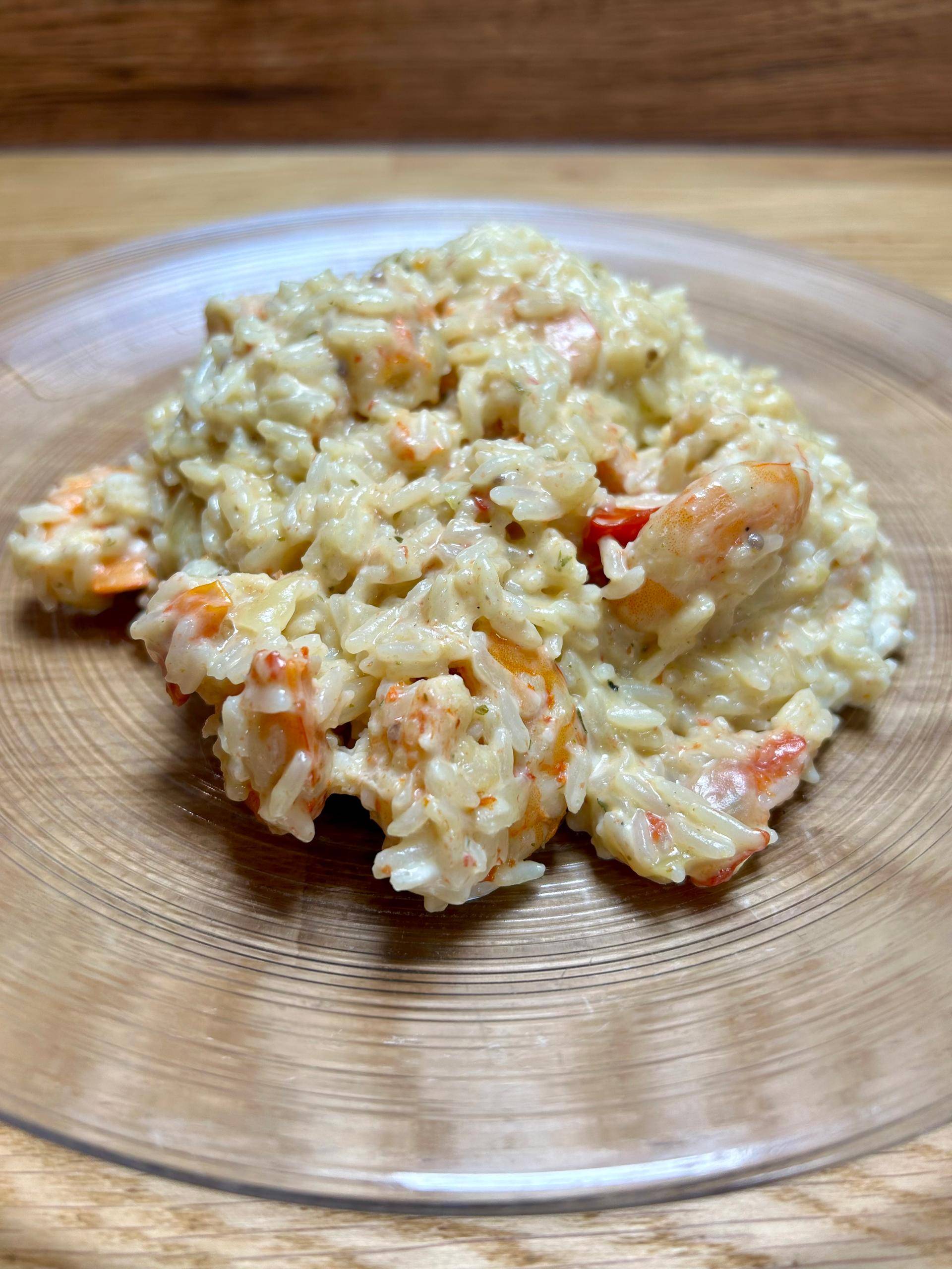 One pot crevettes riz Boursin - Recepten Cookeo | Moulinex