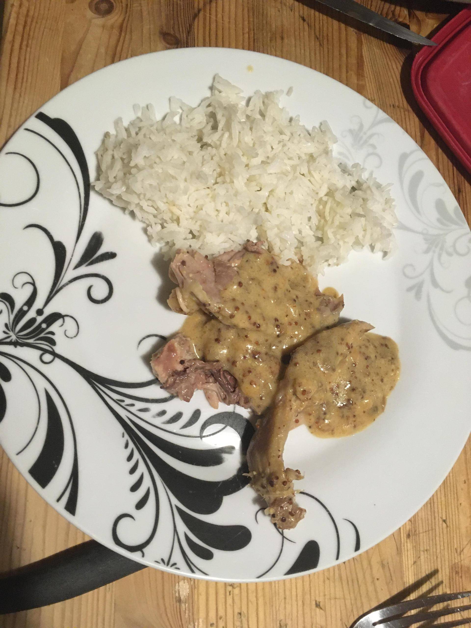 Cuisse de dinde à la moutarde à l'ancienne - Recepten Cookeo | Moulinex