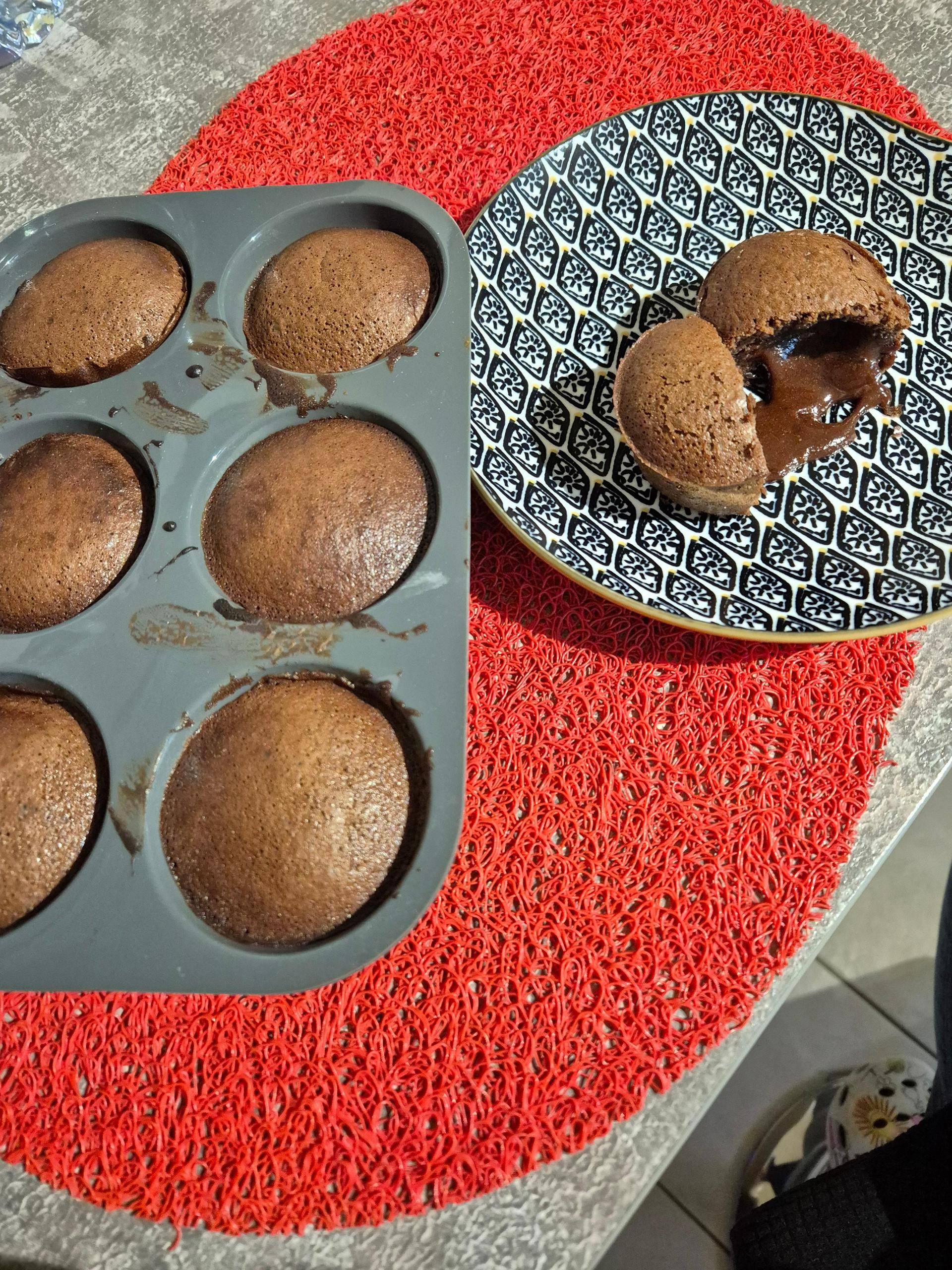 Fondan au chocolat - Recette Easy Fry Mega | Moulinex