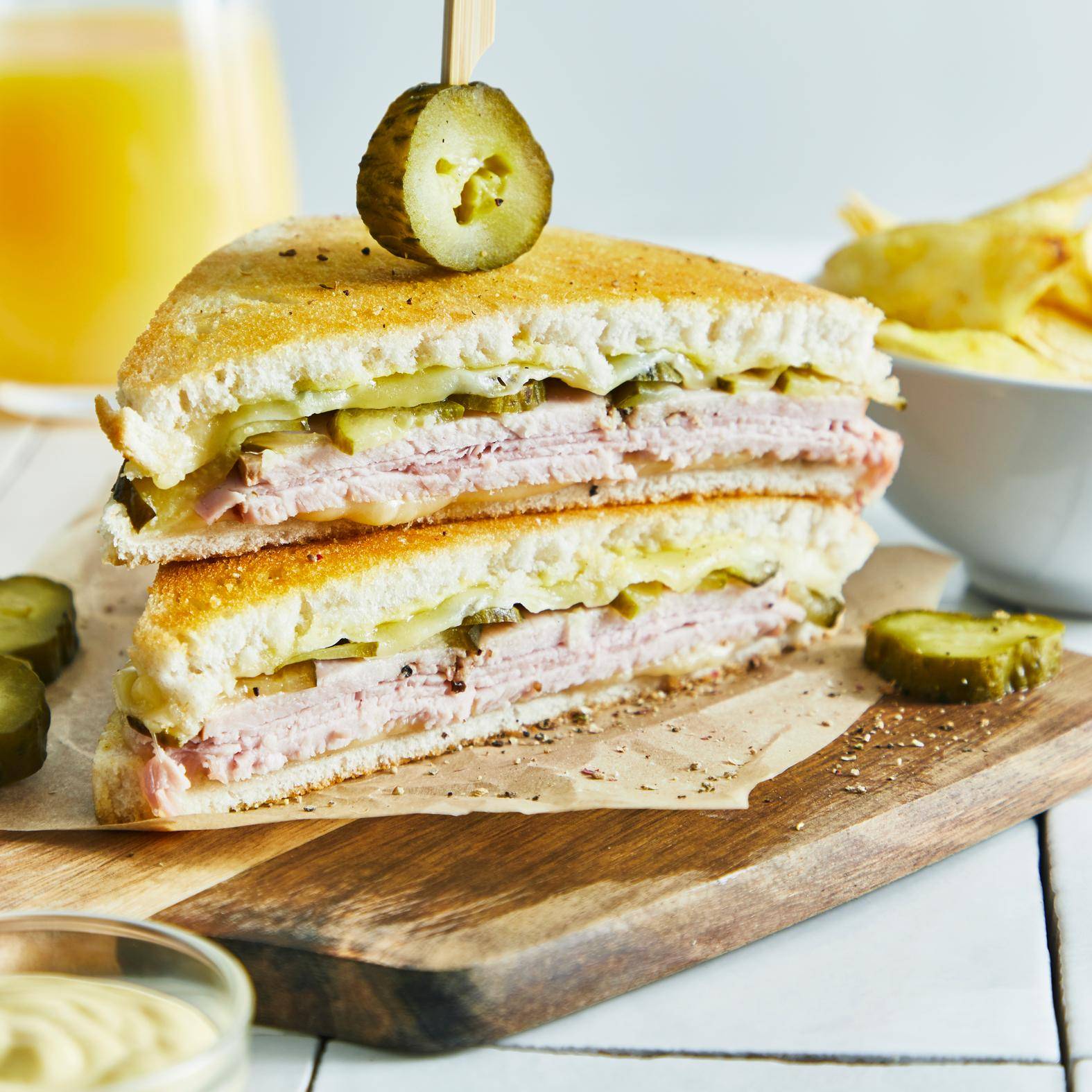 Sandwich à la cubaine - Recette Cook'in One | Moulinex