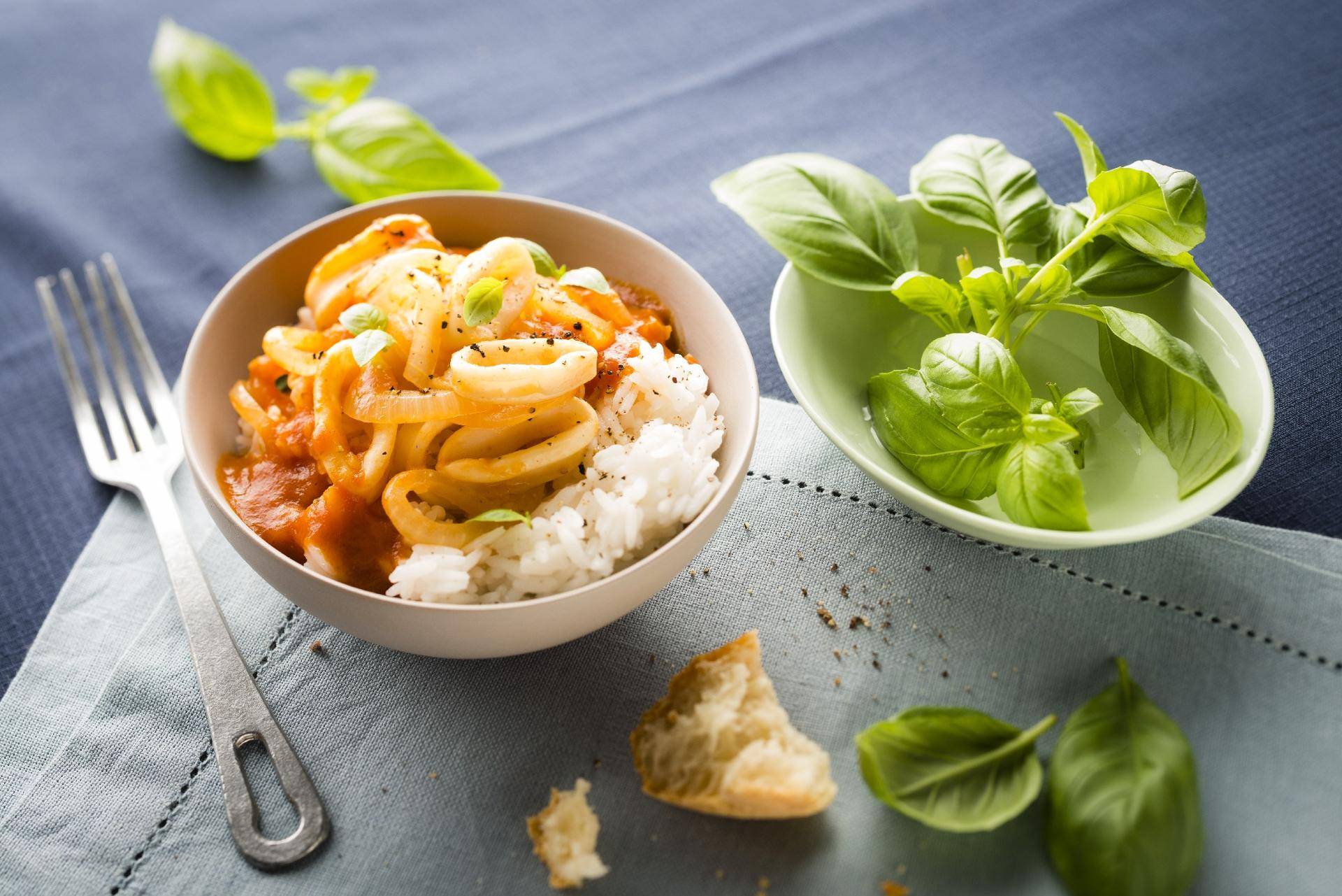 Calamars à la tomate - Recepten Cookeo | Moulinex