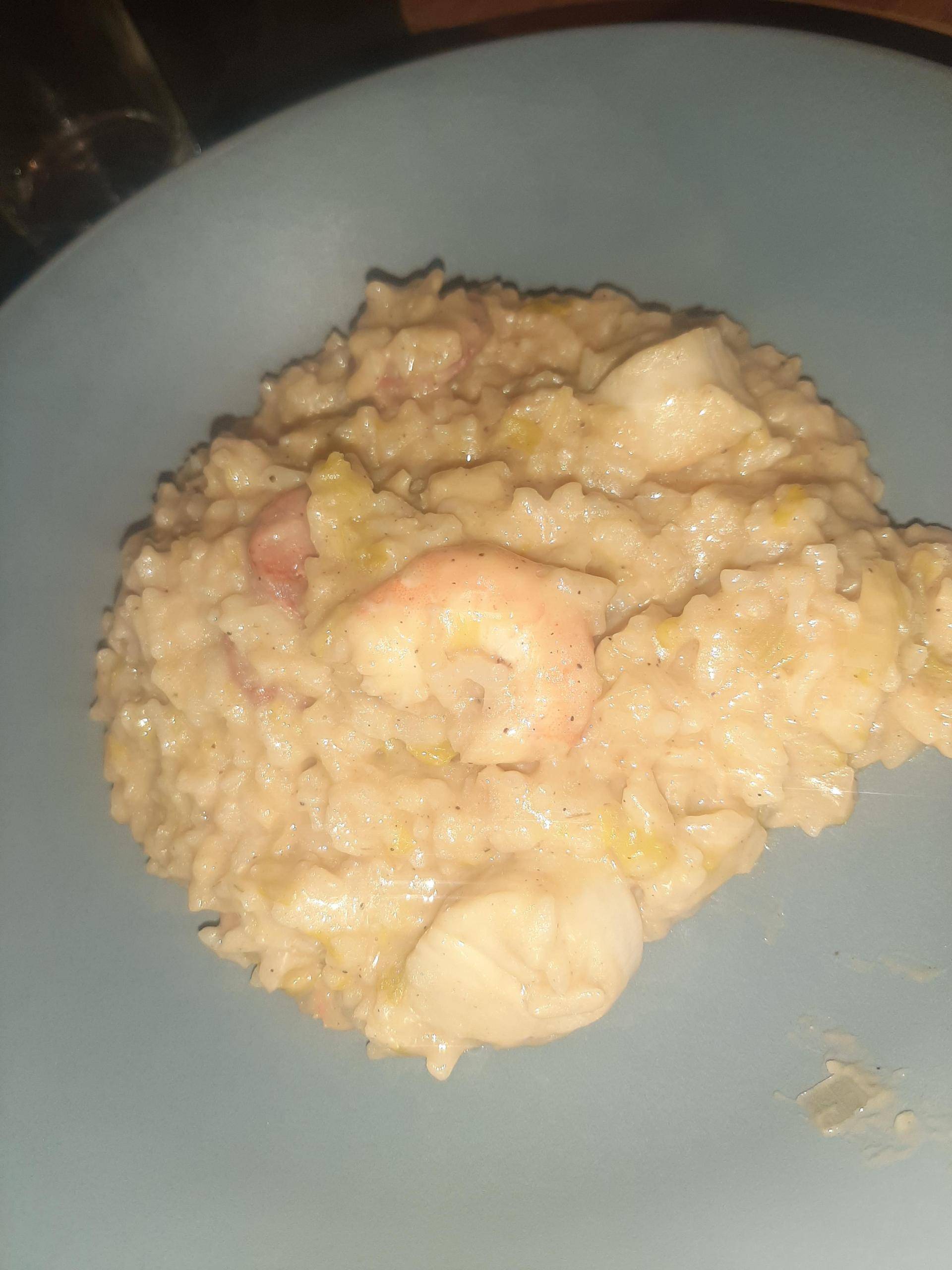 Risotto scampis st Jacques chorizo - Recette Cookeo | Moulinex