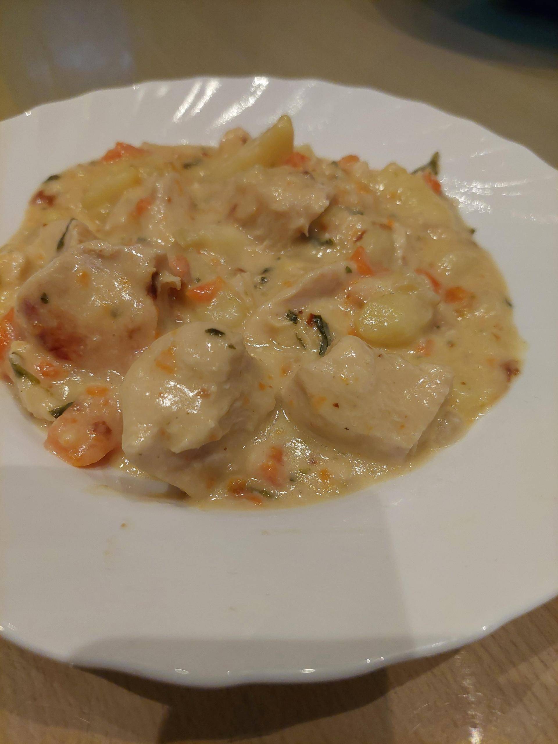 Waterzooi de poulet - Recette Cookeo V3 | Moulinex