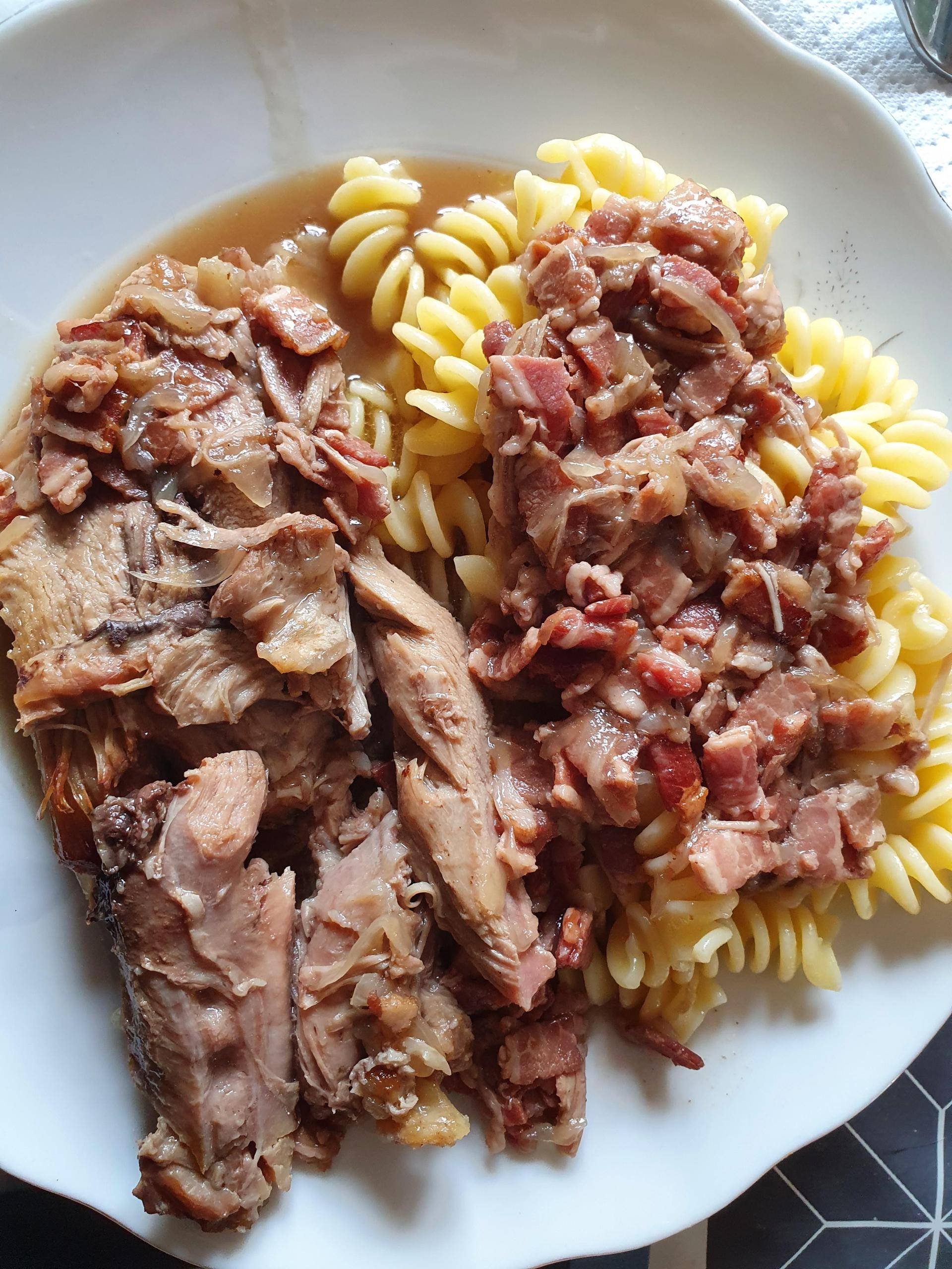 Cuisse de dinde champignons lardons - Recepten Cookeo | Moulinex