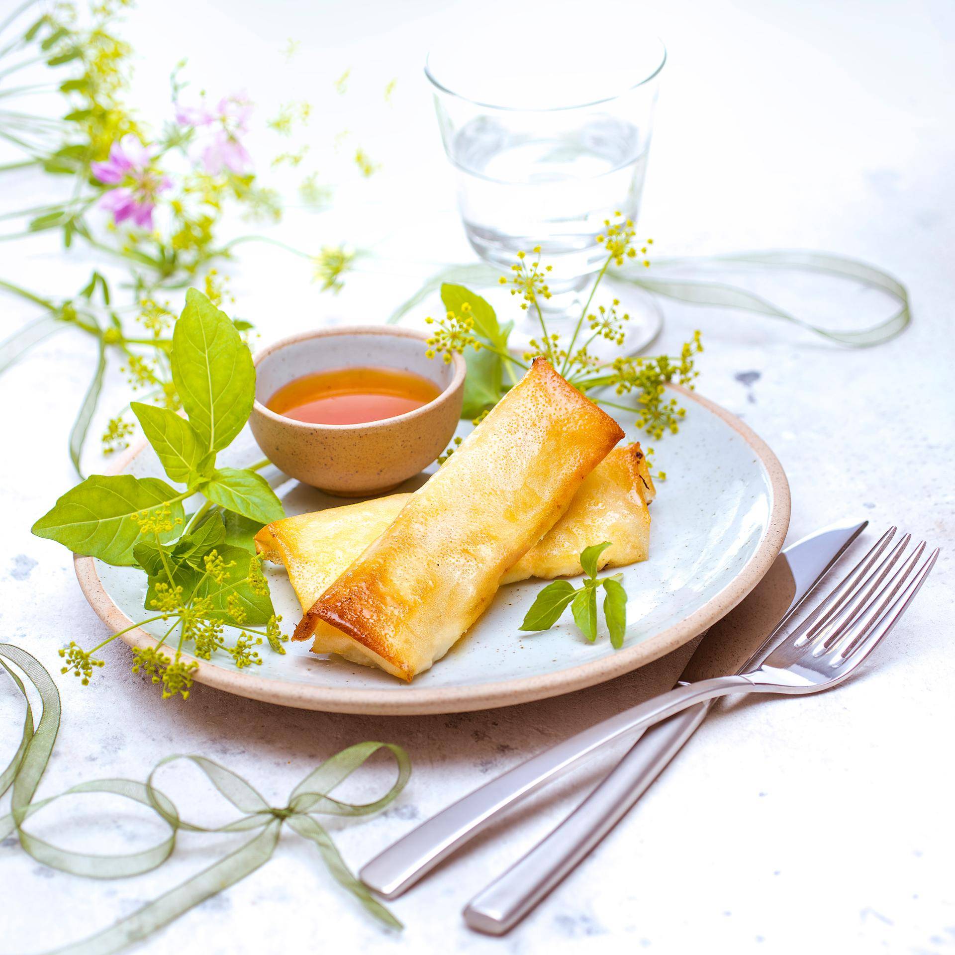Croustillants de chèvre au miel - Recette Companion | Moulinex