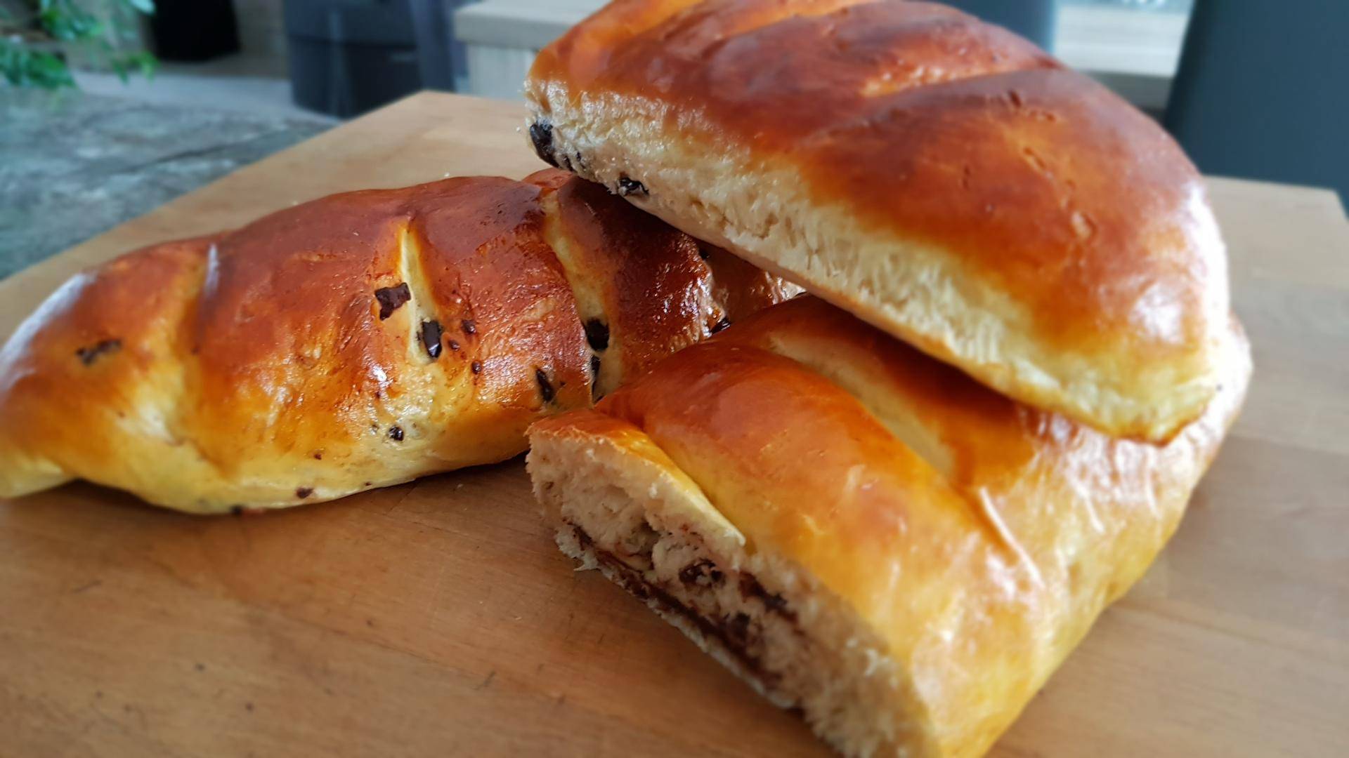 Pain viennois pépites de chocolat - Recepten Companion XL | Moulinex