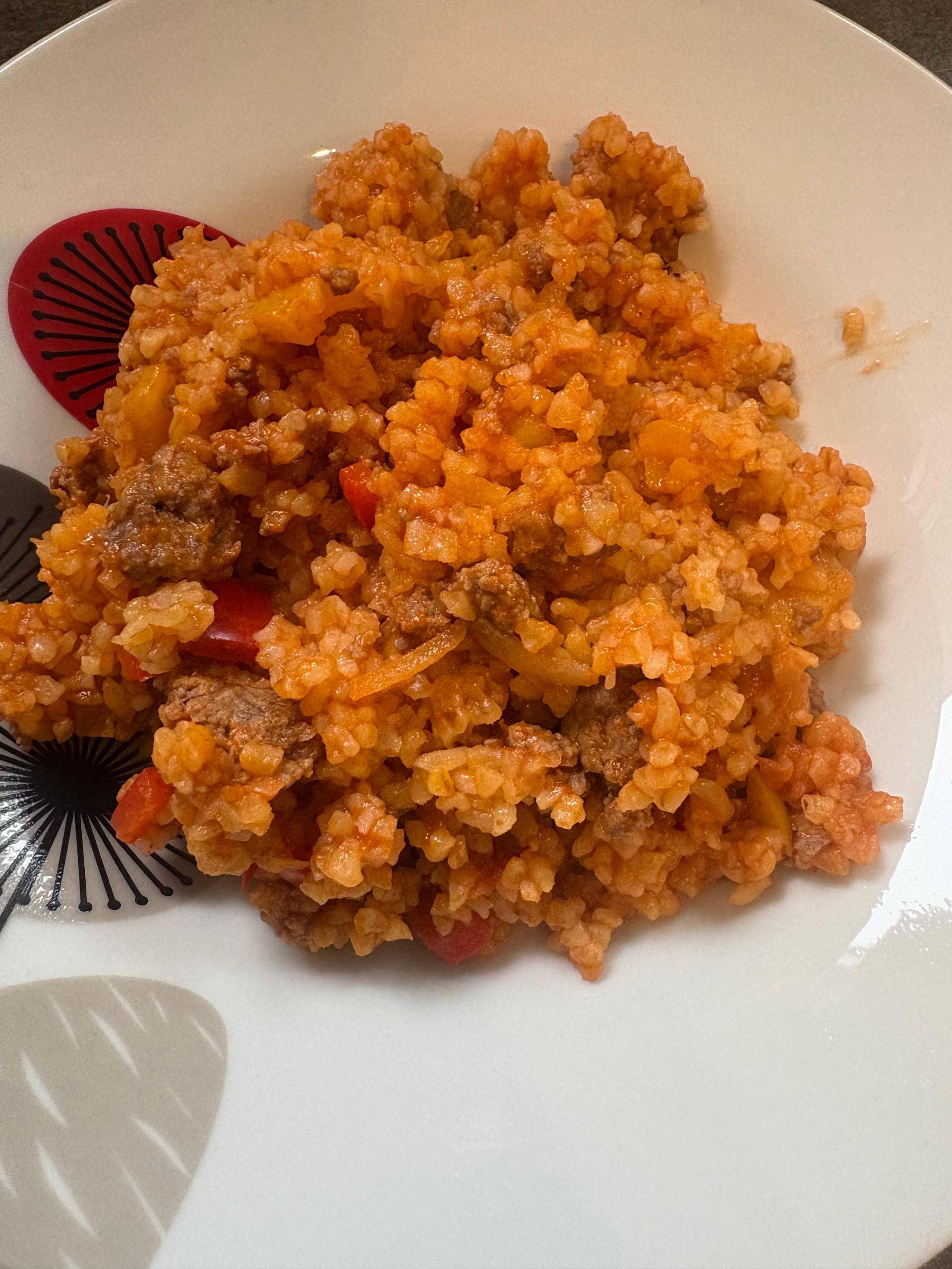 Boulghour viande hachée et poivrons - Recepten Cookeo | Moulinex