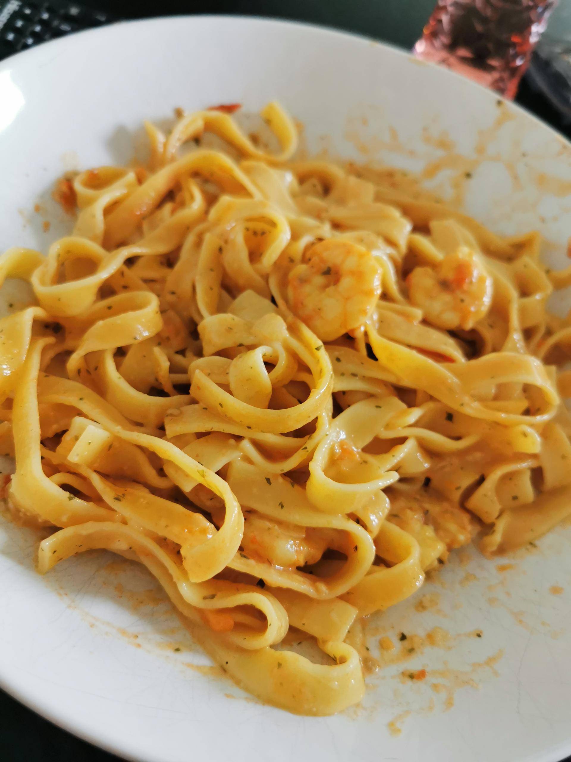 Tagliatelles aux crevettes - Recepten Cookeo | Moulinex