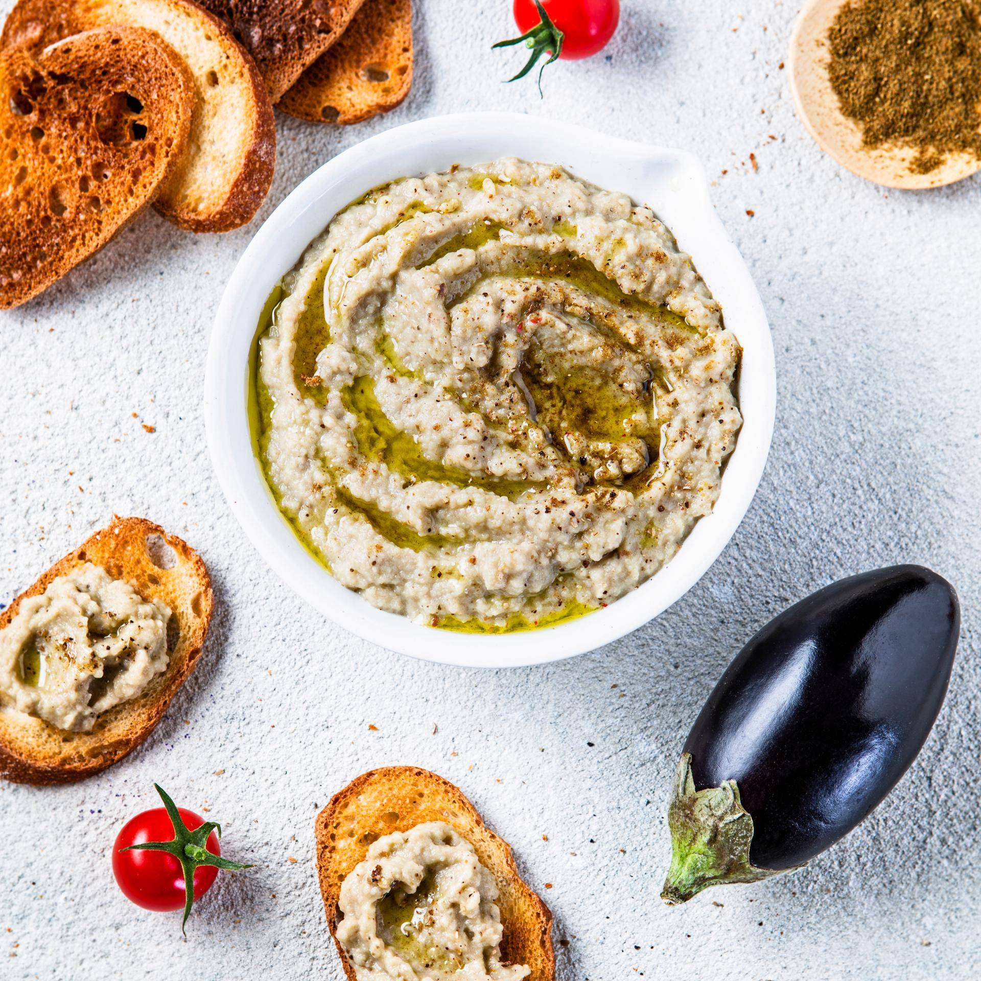 Caviar d'aubergines au cumin - Recepten Quickchef | Moulinex