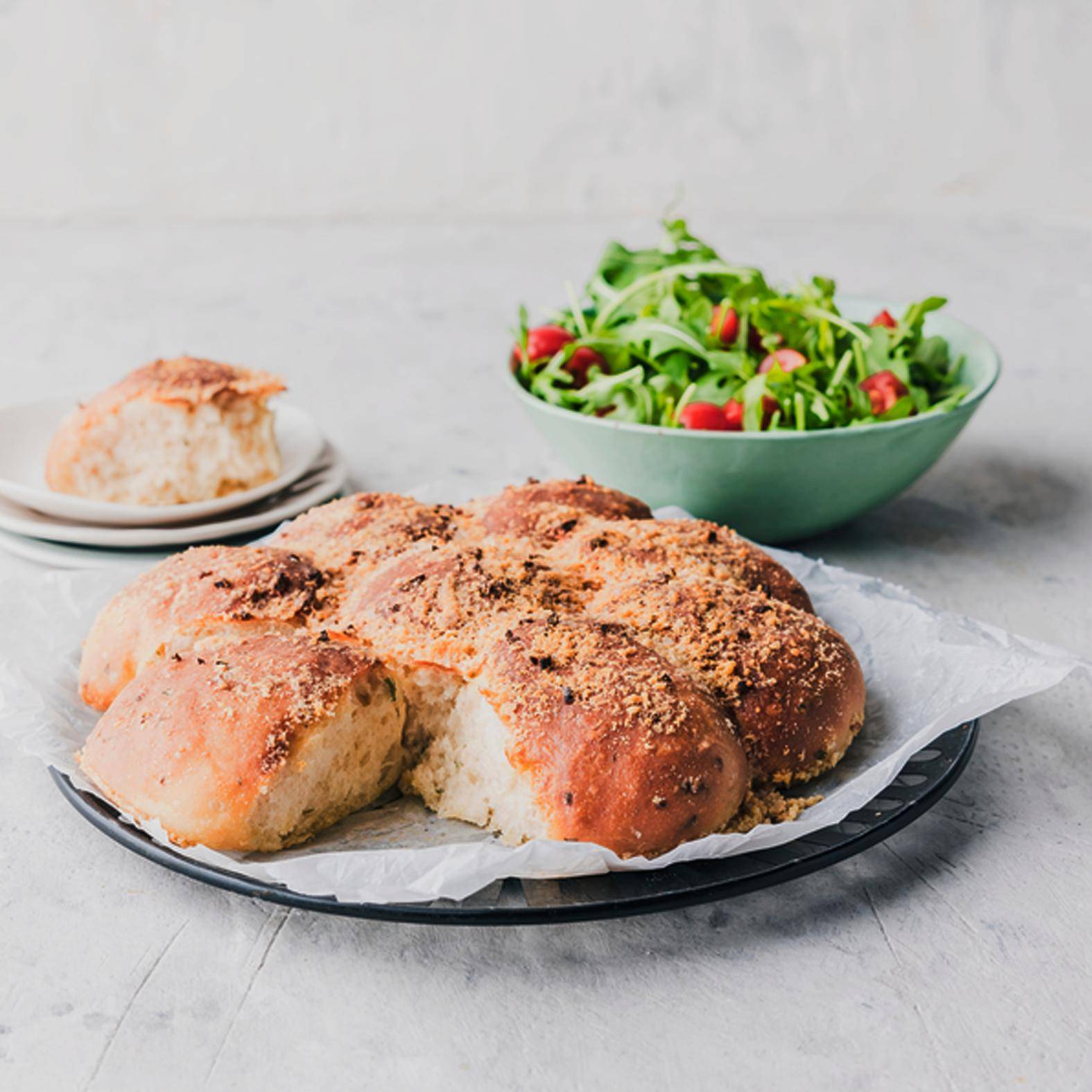 Knoflookbrood - Recepten Easy Fry Mega | Moulinex