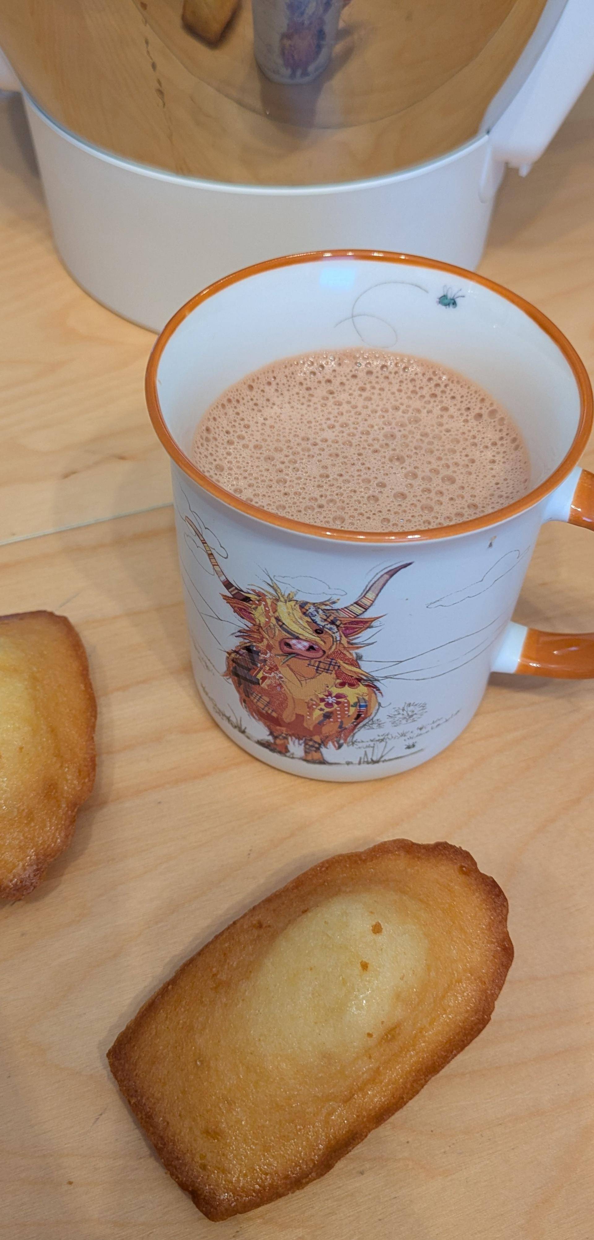 Chocolat chaud - Recette Companion Connect | Moulinex