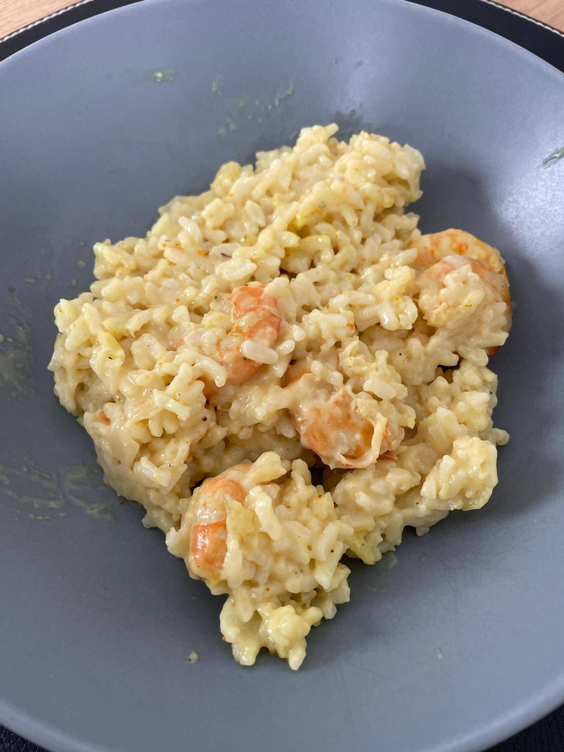 Risotto de crevettes au lait de coco et citron vert - Recepten Cookeo V3 | Moulinex