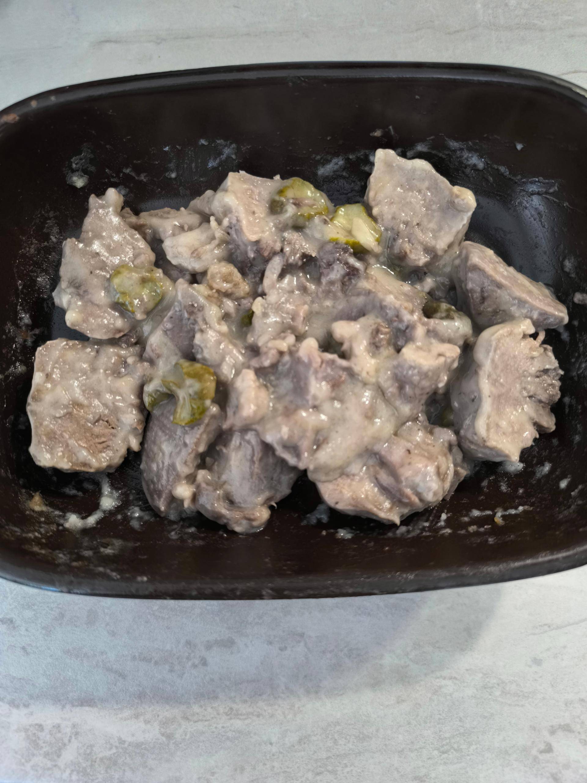 Langue de porc sauce piquante - Recepten Cookeo V3 | Moulinex