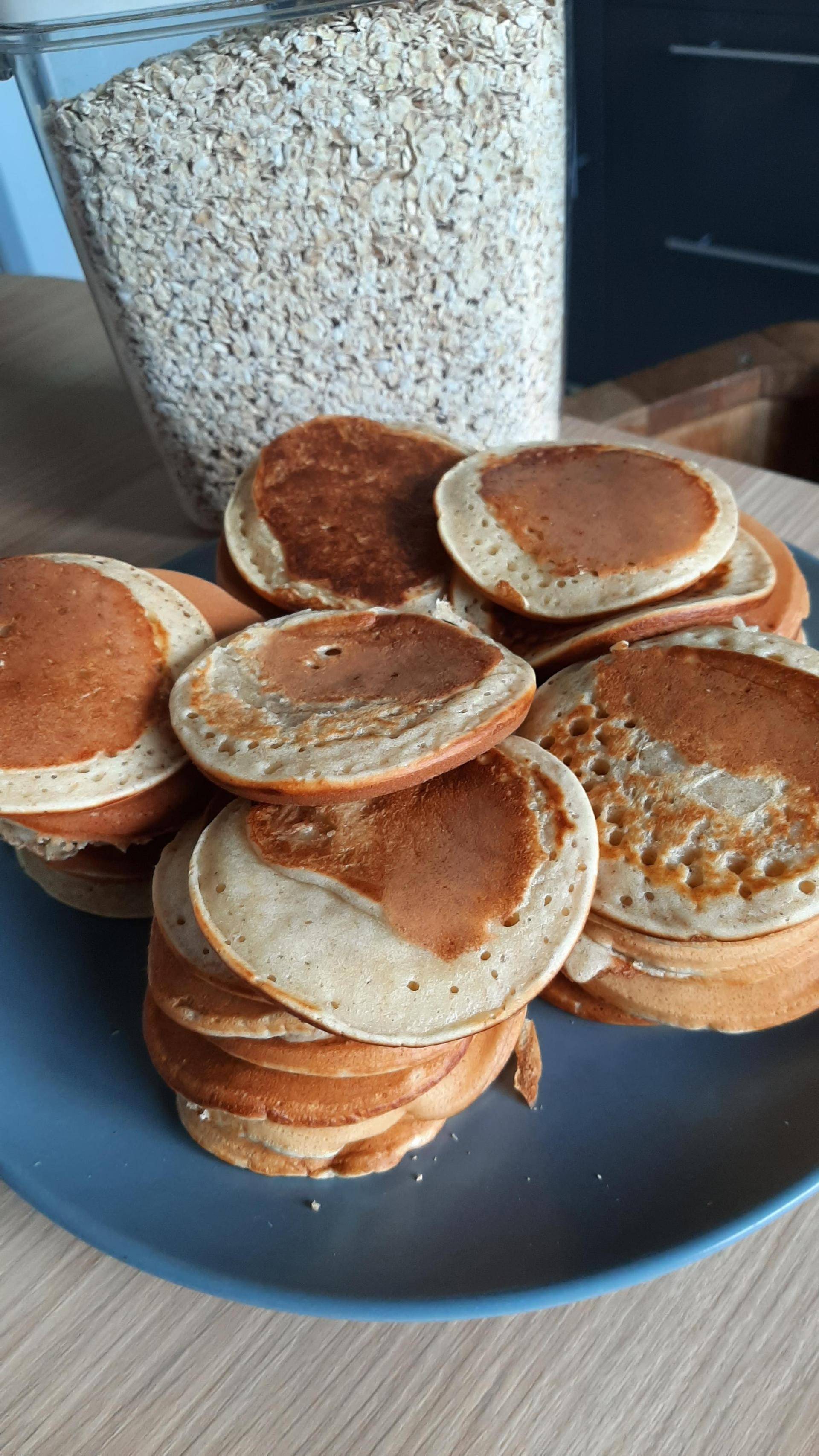 Pancakes aux flocons d'avoine - Recepten Companion Connect XL | Moulinex