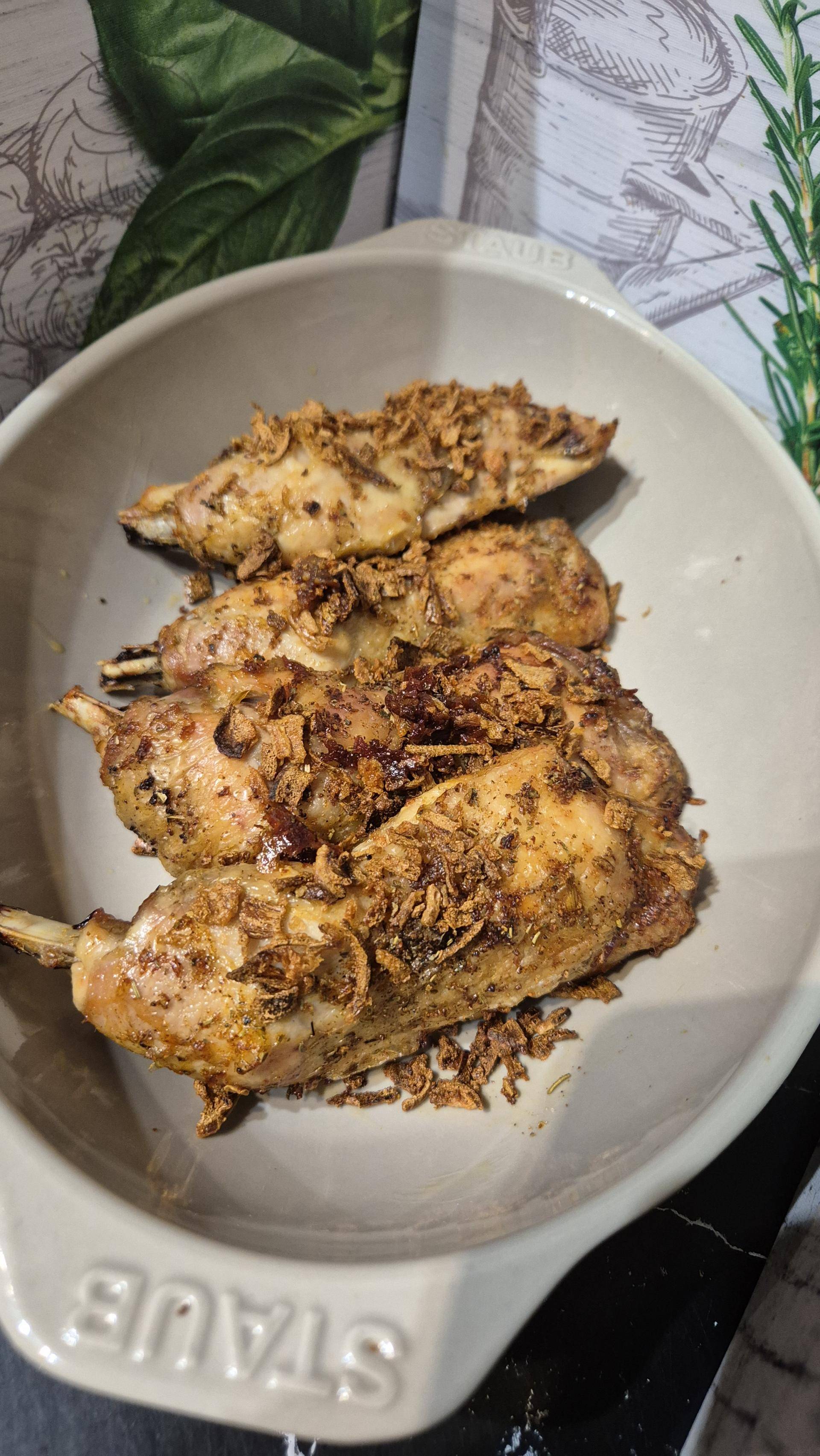 Cuisses de poulet frits au air fyer - Recette Cookeo Infinity Autostir | Moulinex