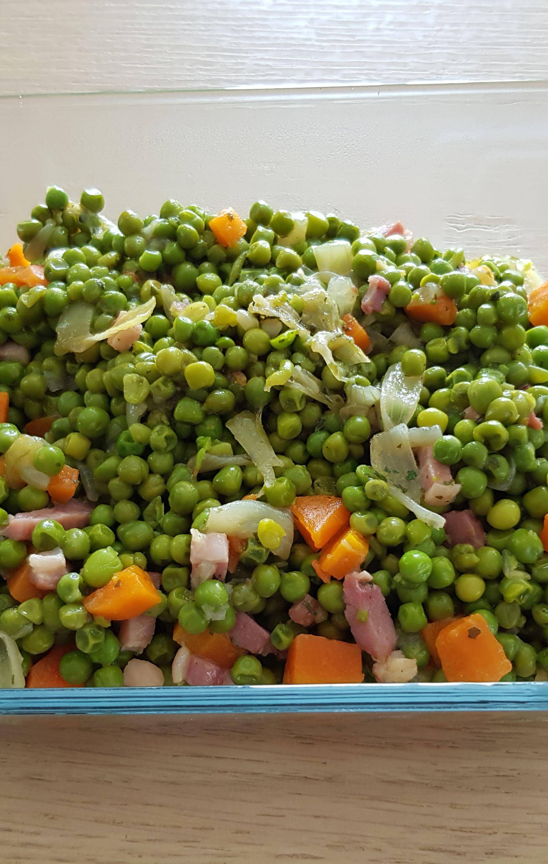 Petits pois à la parisienne - Recette Cookeo V3 | Moulinex
