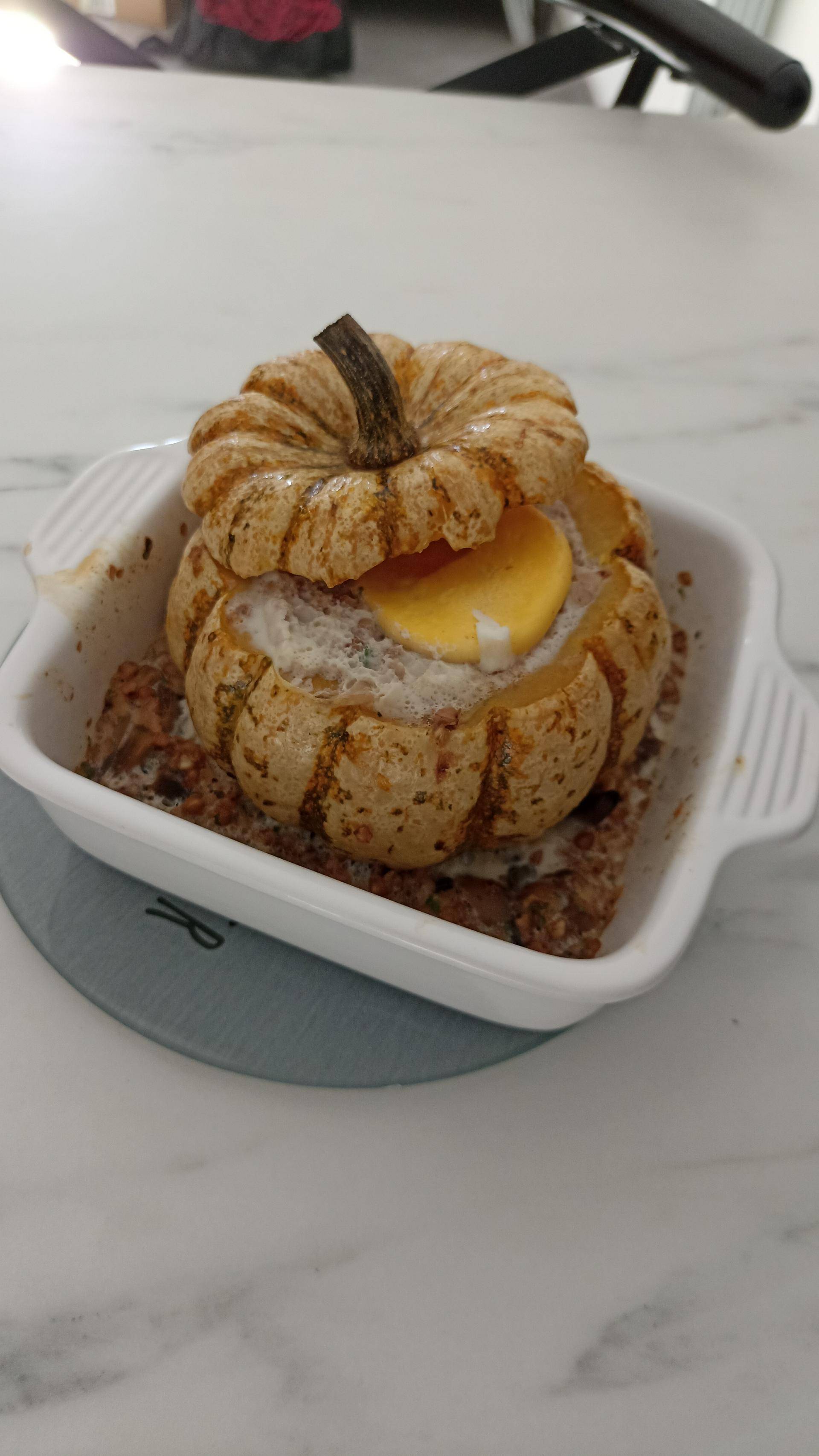 Courge patidou prêt à farcir - Recette Cookeo | Moulinex