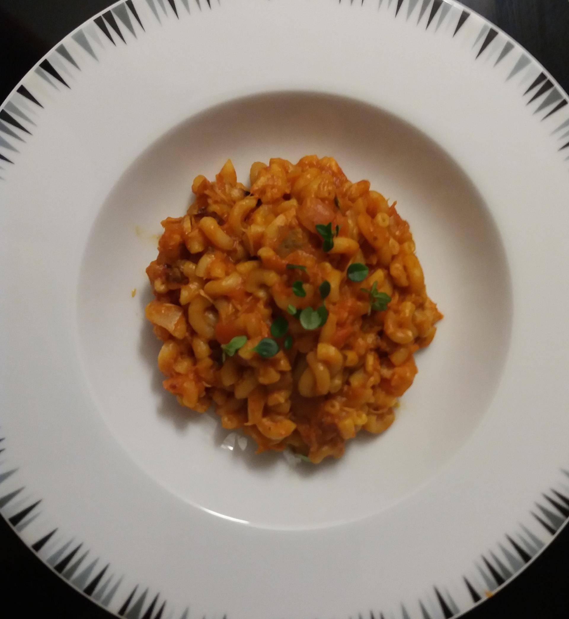 One pot pasta thon et tomate - Recepten Cookeo | Moulinex