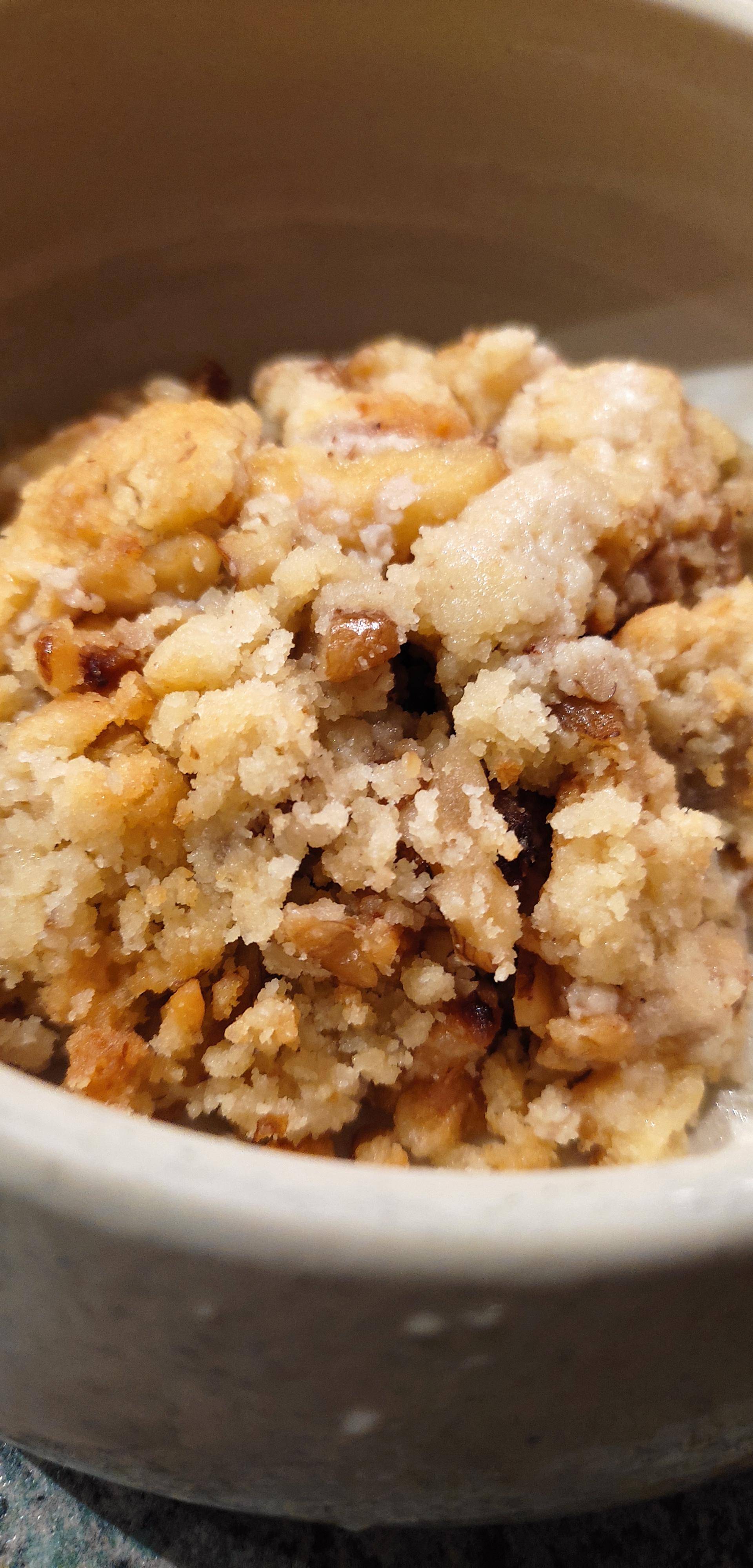 Crumble aux pommes cookeo Infinity - Recette Cookeo Infinity Autostir | Moulinex