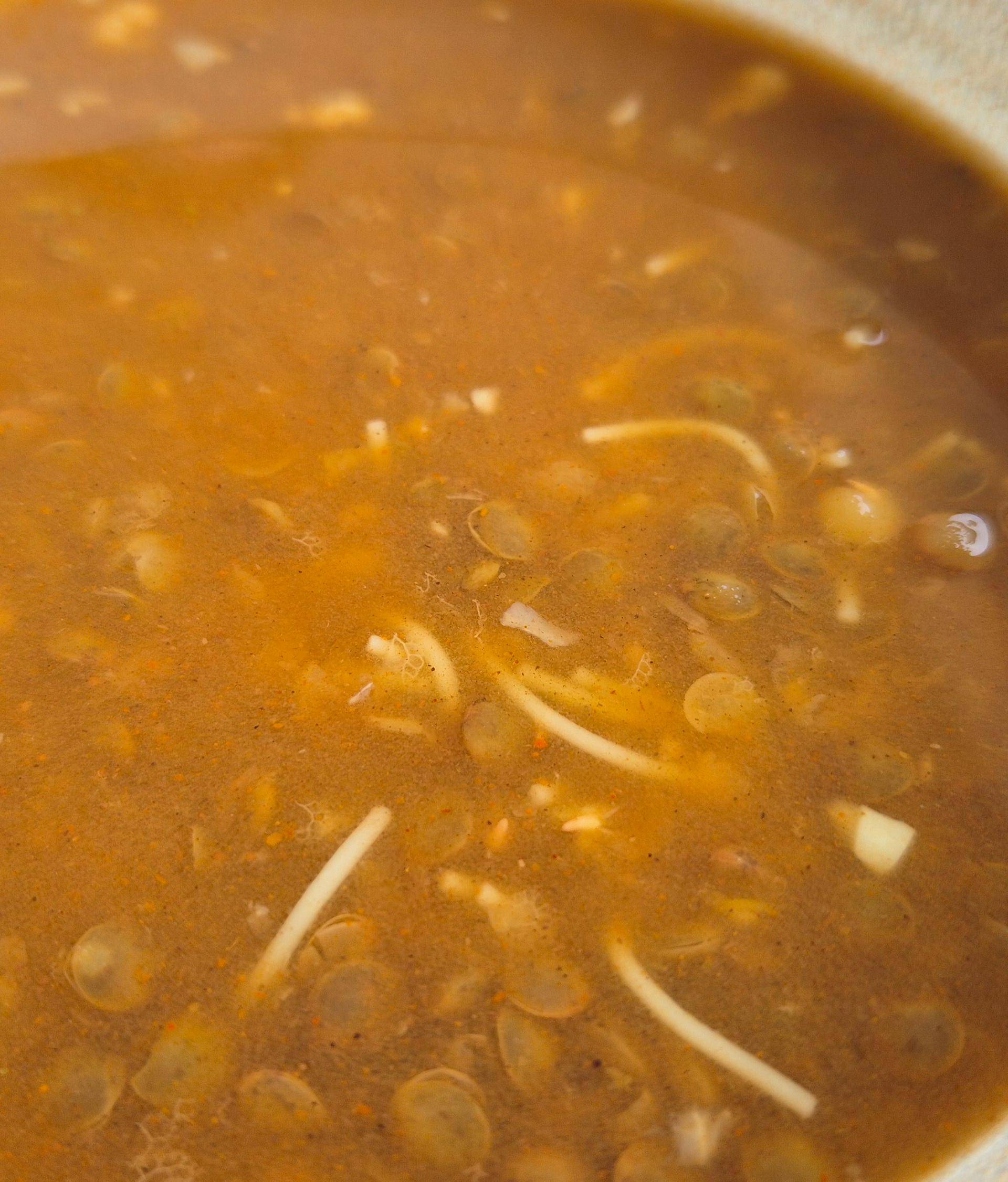 Soupe de lentilles et vermicelles - Recette Cookeo V3 | Moulinex