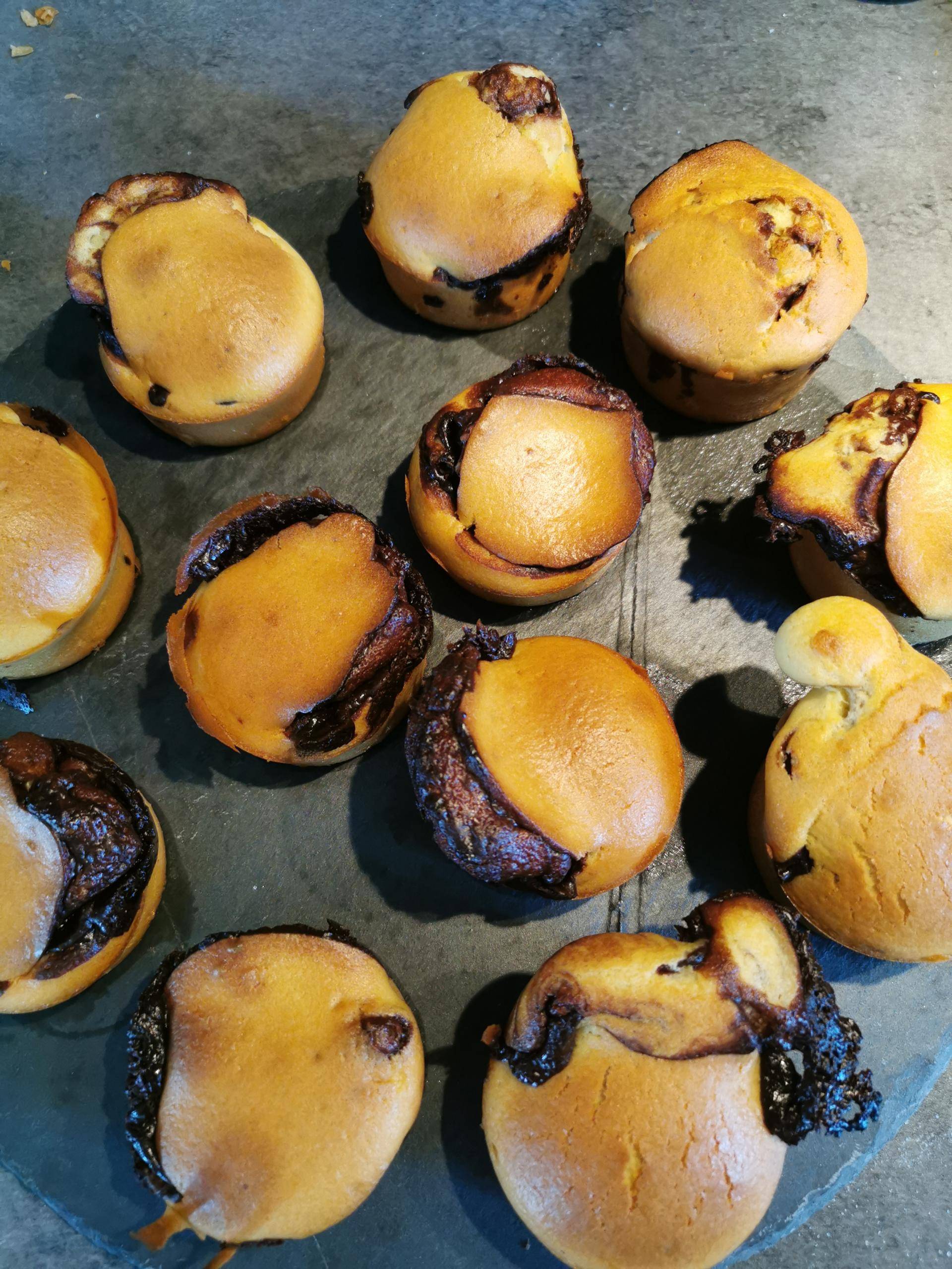 Muffins cœur chocolat - Recette Companion Connect XL | Moulinex