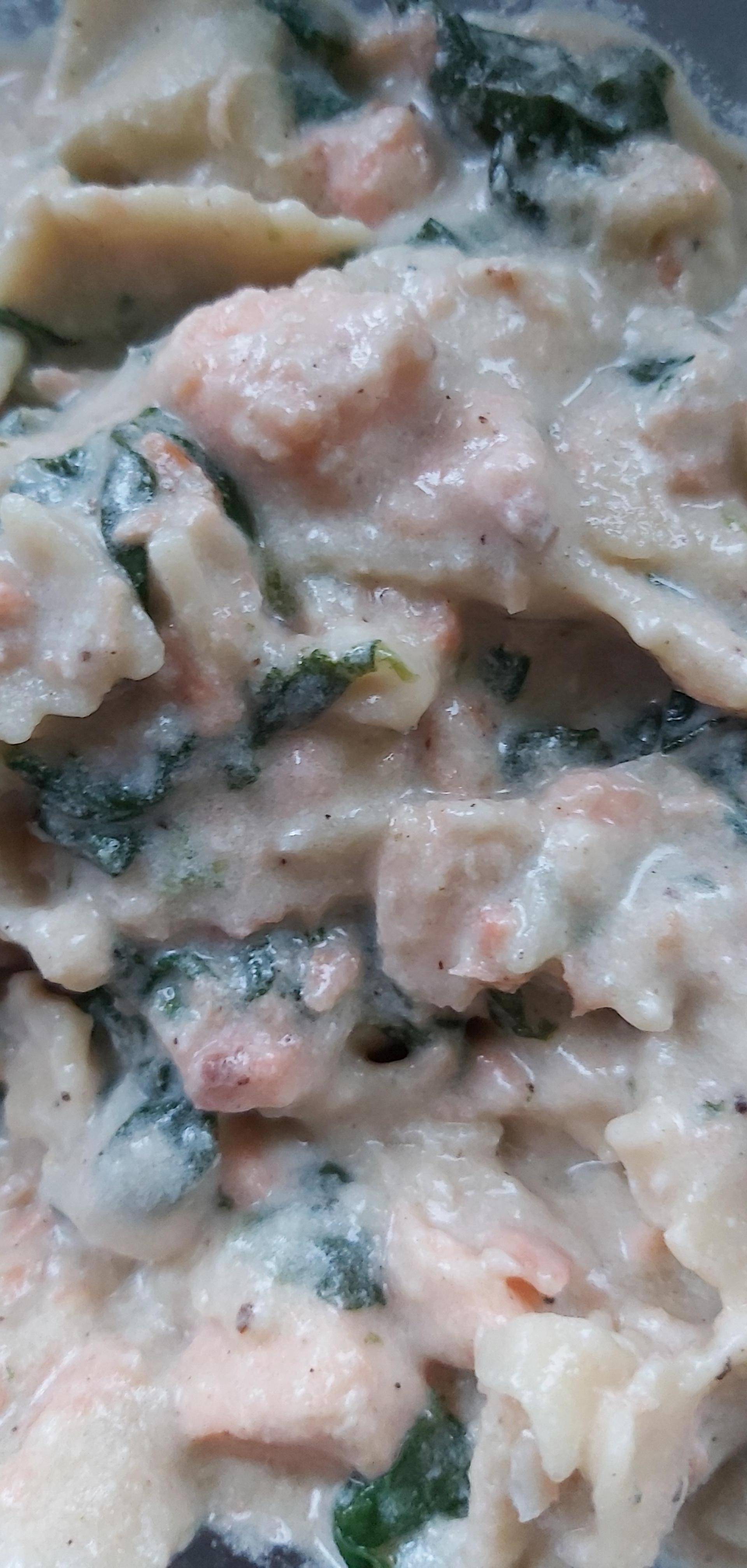 One pot pasta aux deux saumons et épinards - Recette Companion XL | Moulinex