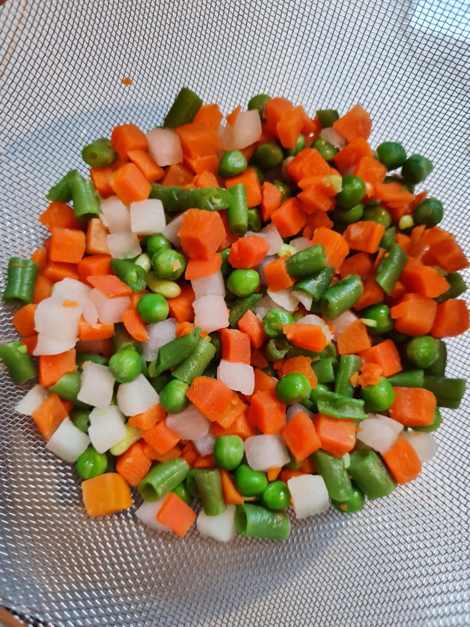 Macédoine de legumes - Recette Cookeo 9in1 | Moulinex