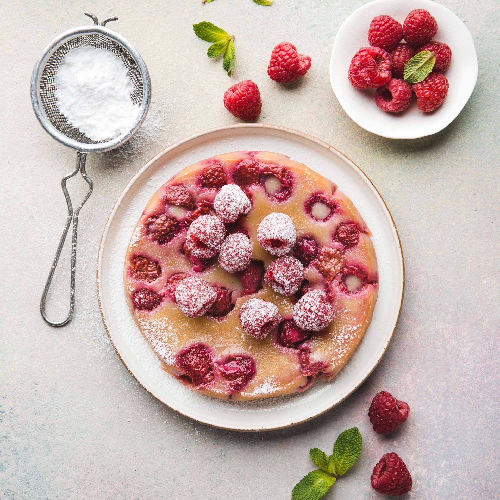 Clafoutis framboises - Recette Cookeo | Moulinex