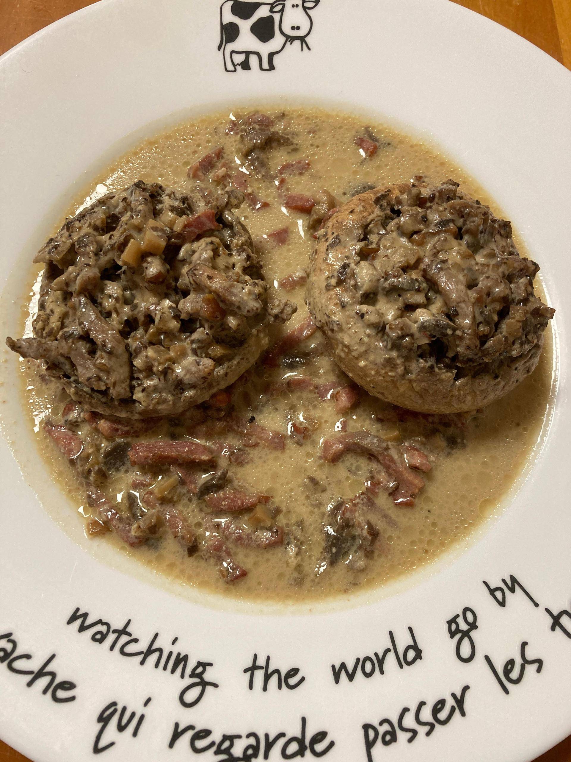 Champignons farcis au Boursin de Nannou - Recepten Cookeo | Moulinex