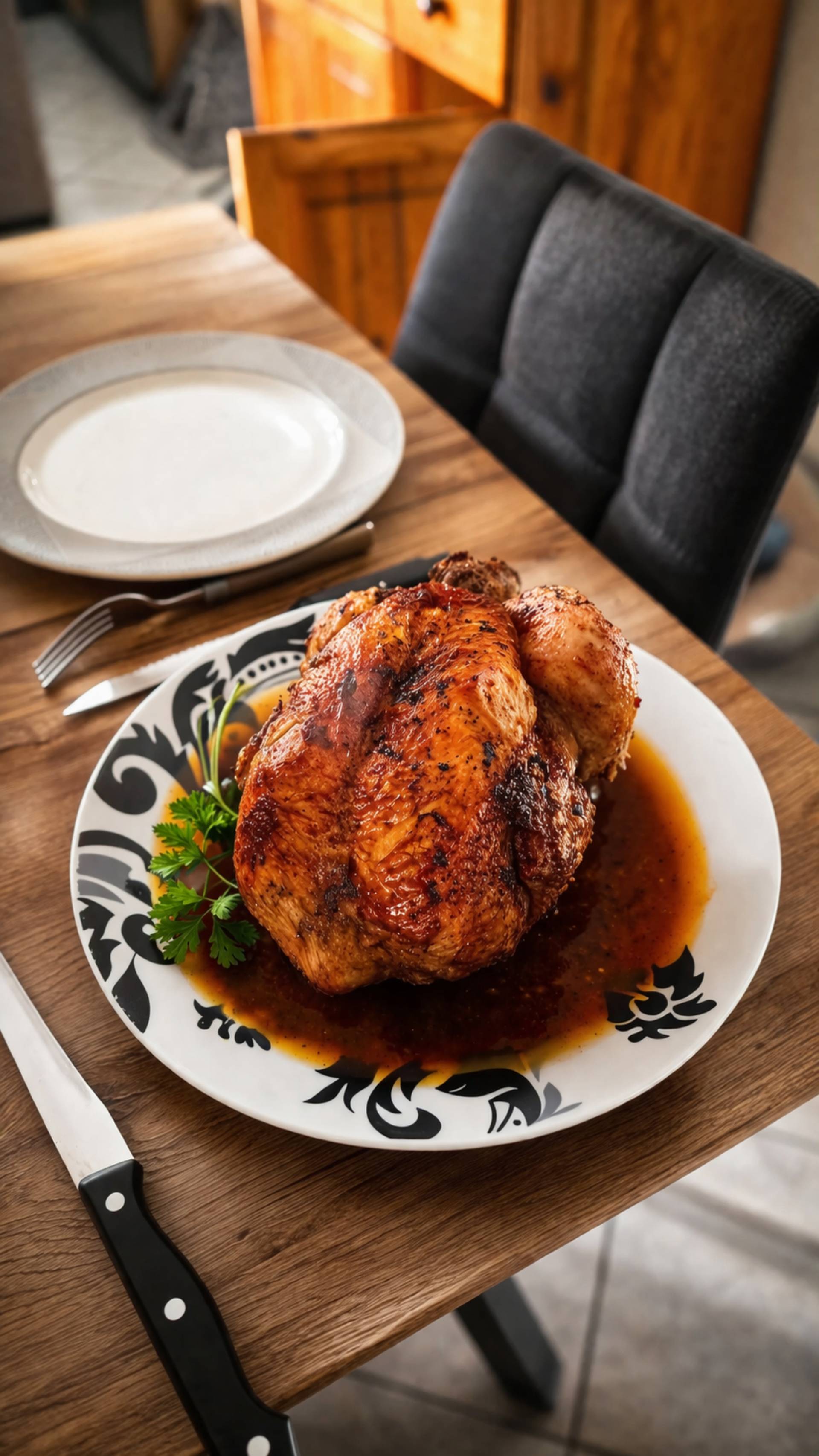 Poulet rôtie façon rôtisserie de Jacy34 - Recette Cookeo Infinity Autostir | Moulinex