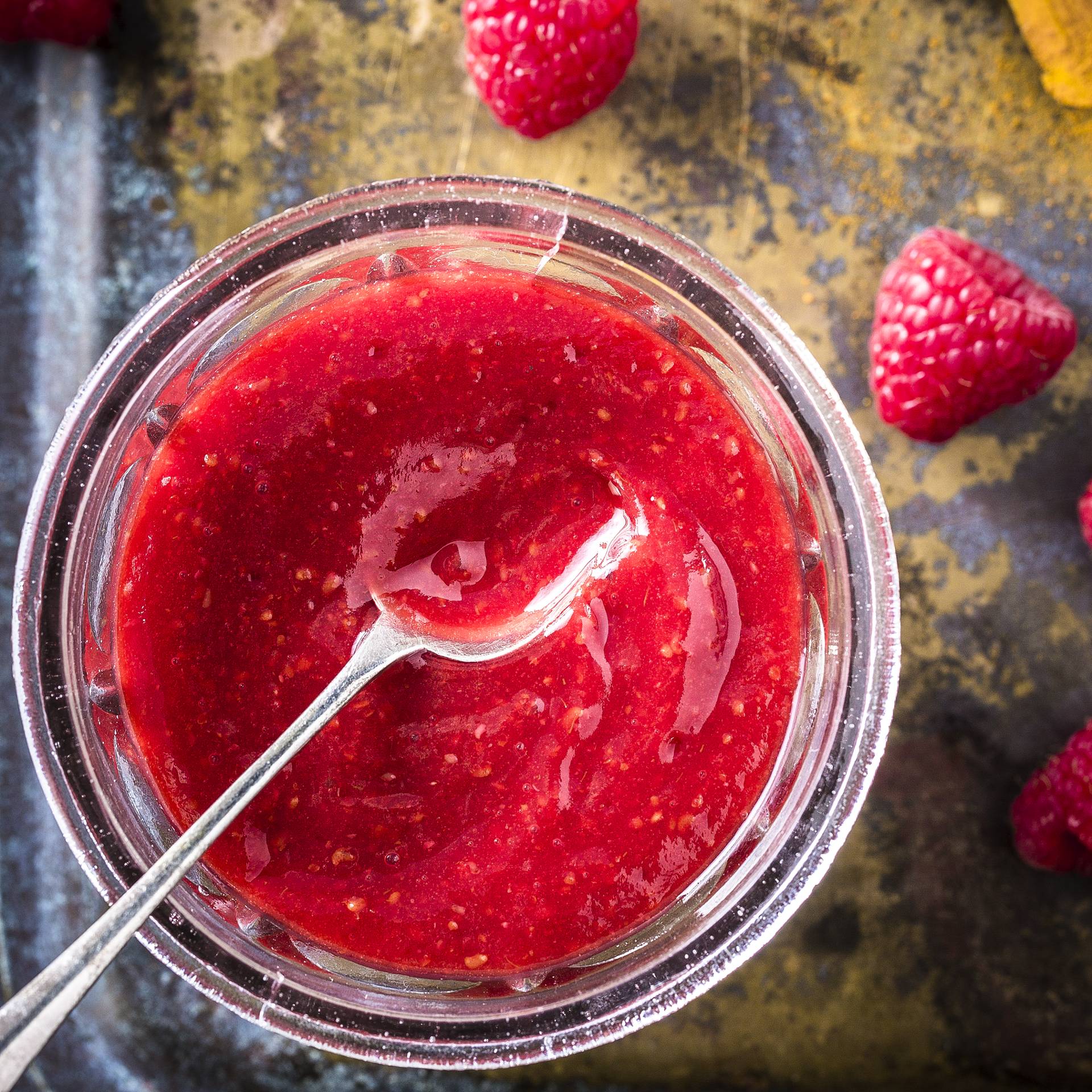 Coulis de framboise au curcuma - Recepten Ultrablend Boost | Moulinex