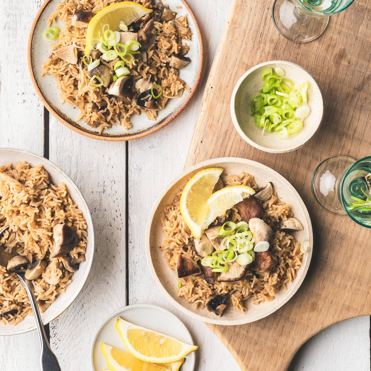 Riz aux champignons - Recette Cookeo | Moulinex