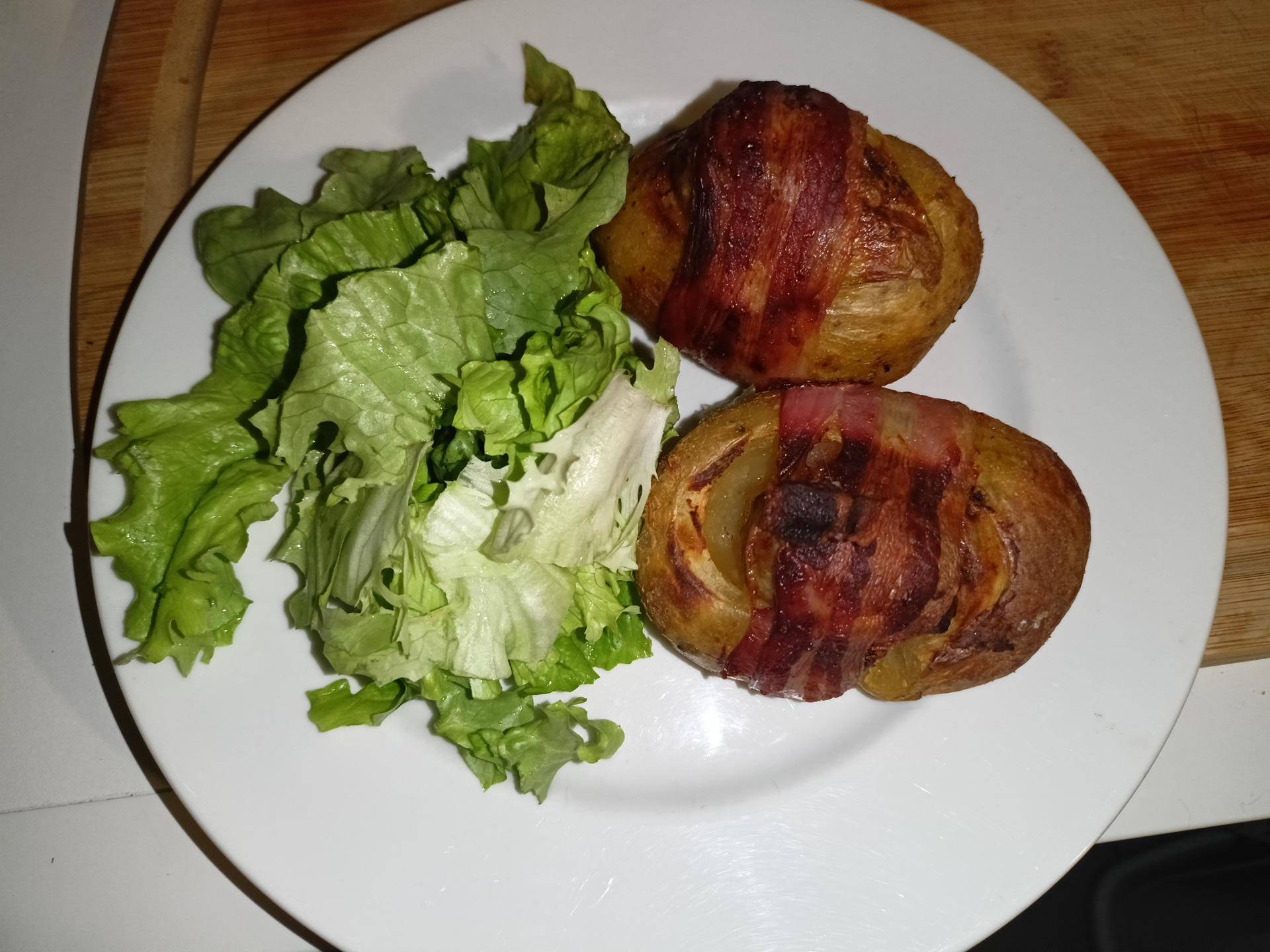 Pommes de terre farcies à la viande haché lard à l'extra crisp - Recepten Cookeo | Moulinex